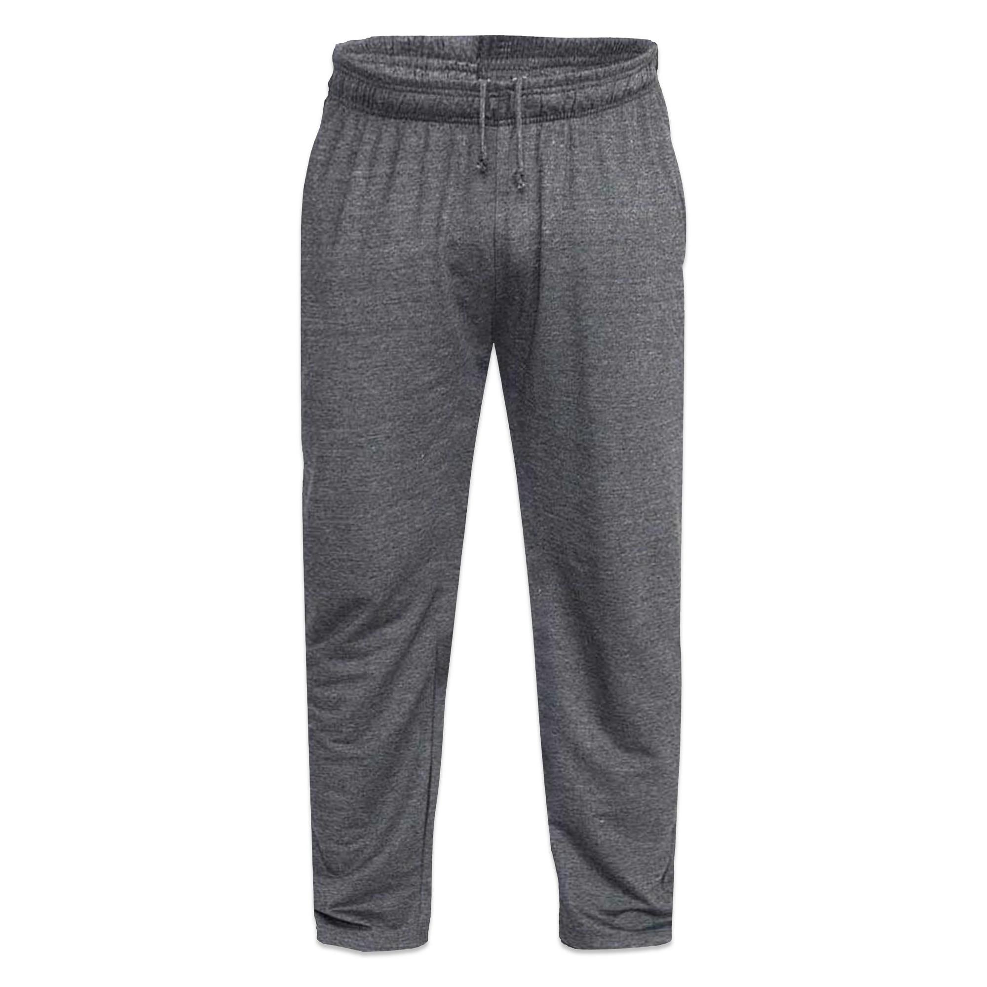Duke Men's Grey D555 Rory Fleece Lightweight Kingsize Jogging Bottoms - 7XL - 100% Cotton