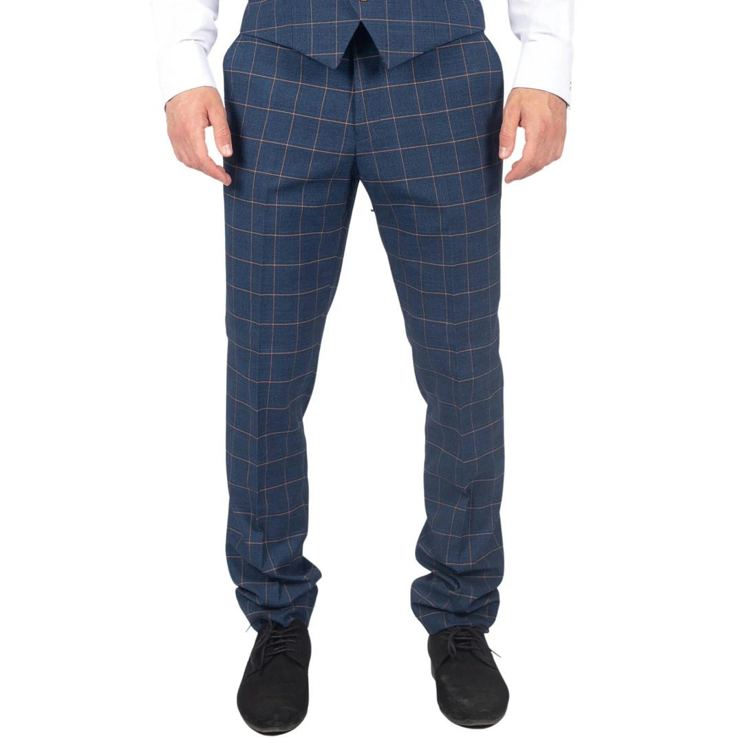 Paul Andrew Men's Blue Hamleys - Trousers - 28W 32L
