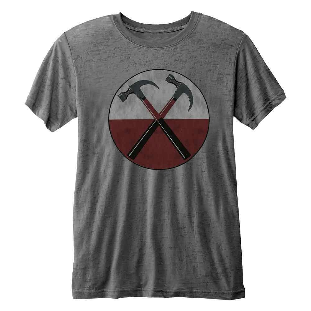 Paradiso Clothing Unisex Pink Floyd The Wall Hammers Burnout T Shirt - S