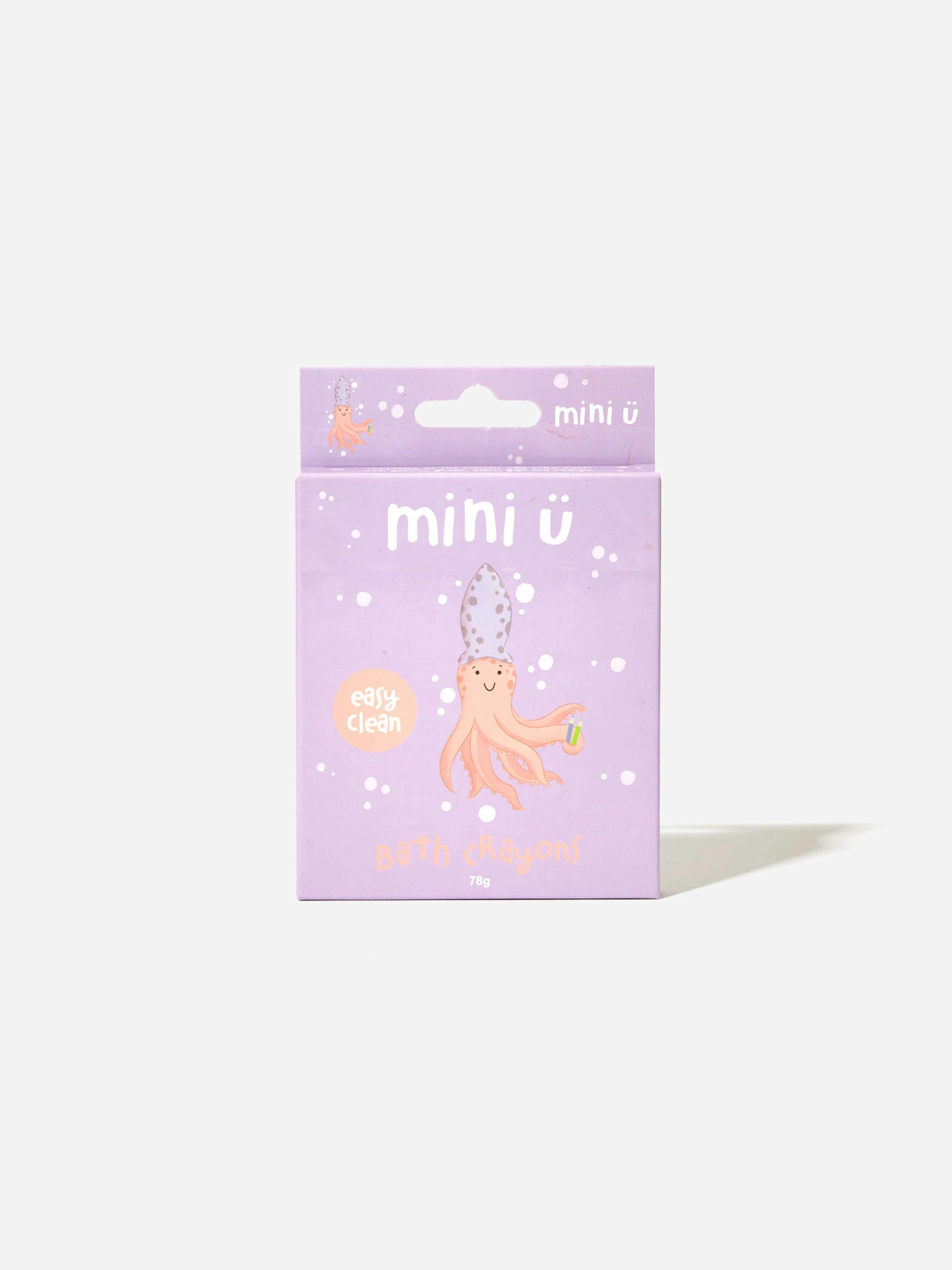 Mini U Kids Bath Crayons In Multicolour - Multicoloured - One Size