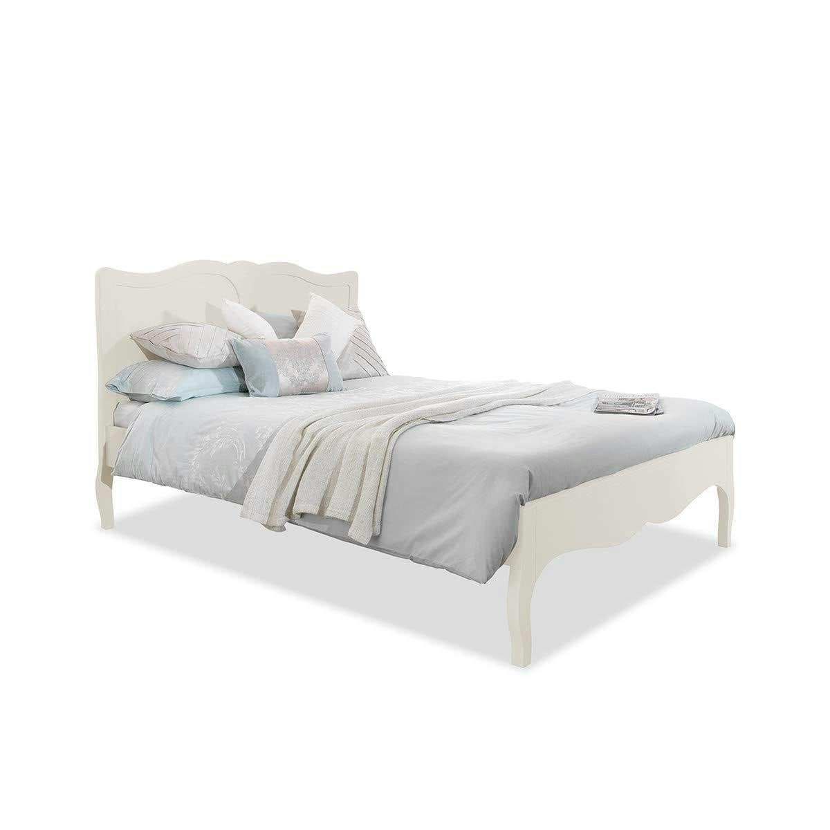 Rackhams White Romance French Style Bed Frame 4Ft6, 5Ft - Antique - Double 4Ft6 - 1460.00