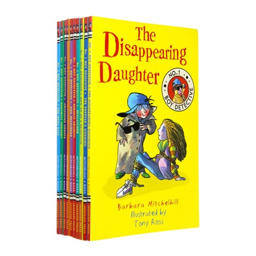 Andersen Press Boys Detective 10 Book Set Collection Pack By Barbara Mitchelhill