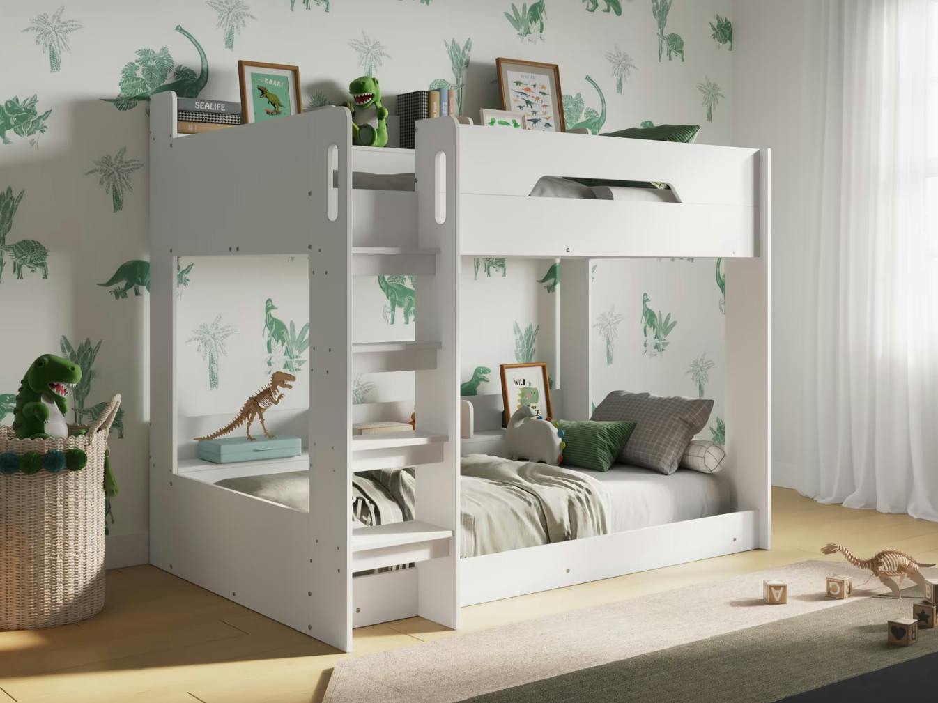 Flair White Gravity Bunk Bed