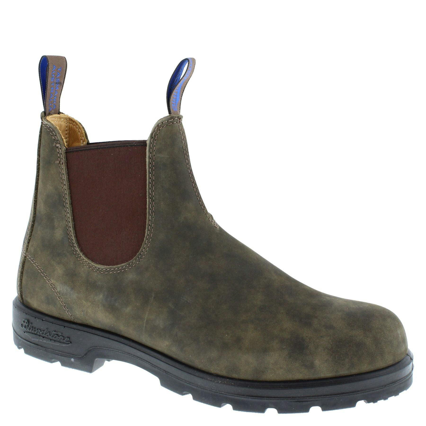 Blundstone Unisex Brown #584 Thermal Chelsea Boots - Rustic - 10 Uk