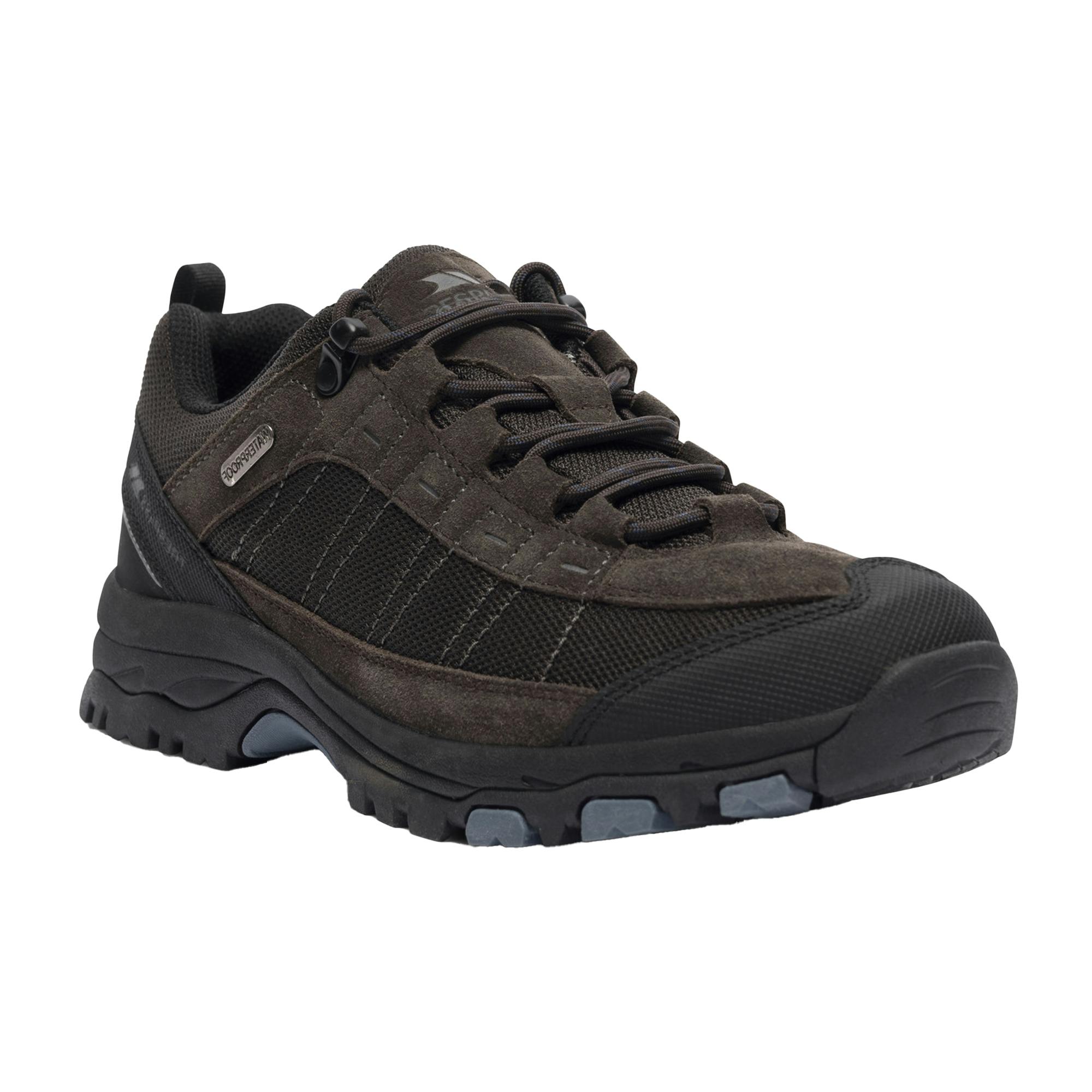 Trespass Men's Scarp Technical Trainers - Coffee - 11 Uk - Coffee - 60% Pu/20% Textile/20% Suede