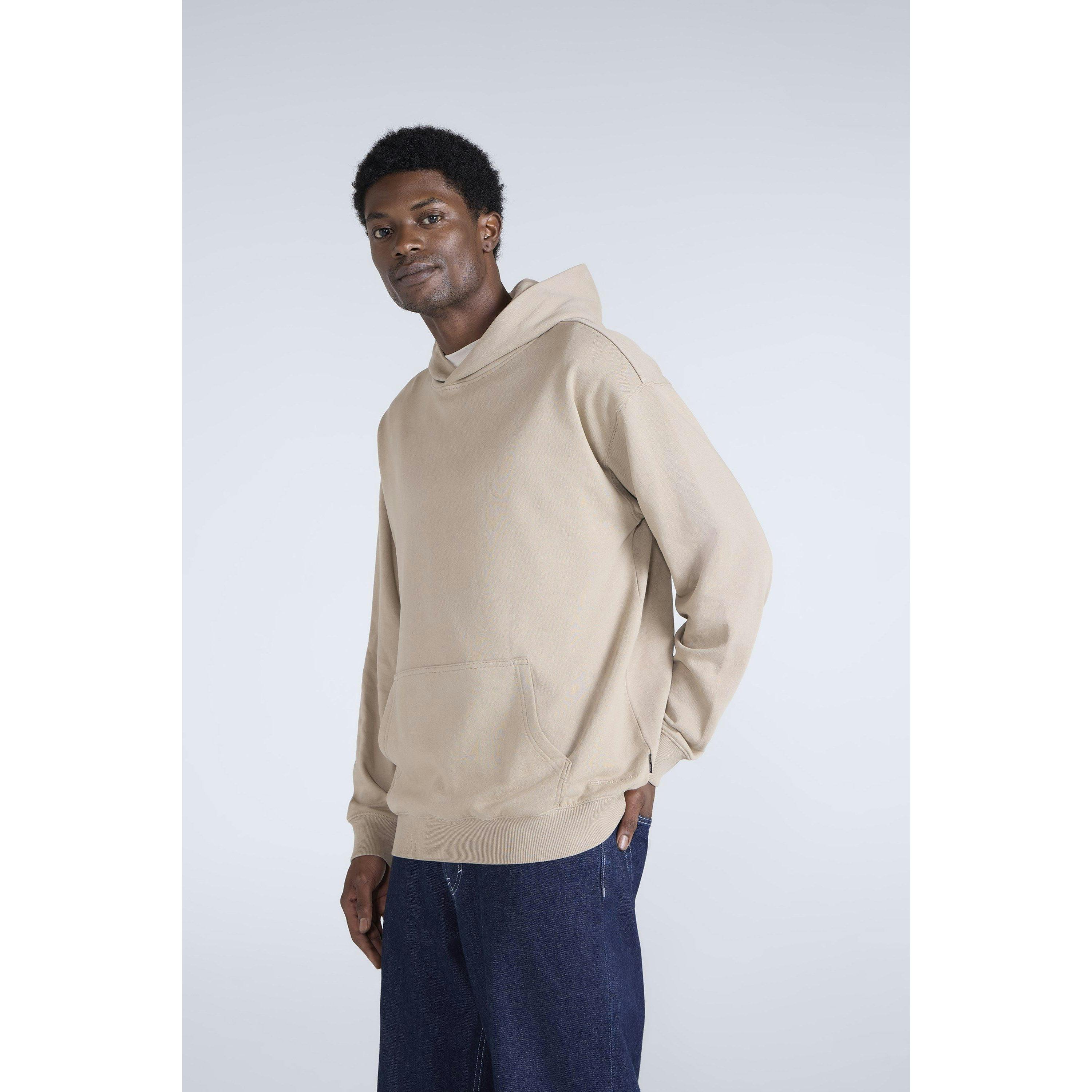 Animal Men's Light/Beige Icon Organic Drop Shoulder Hoodie - Xs - 100% Mixed