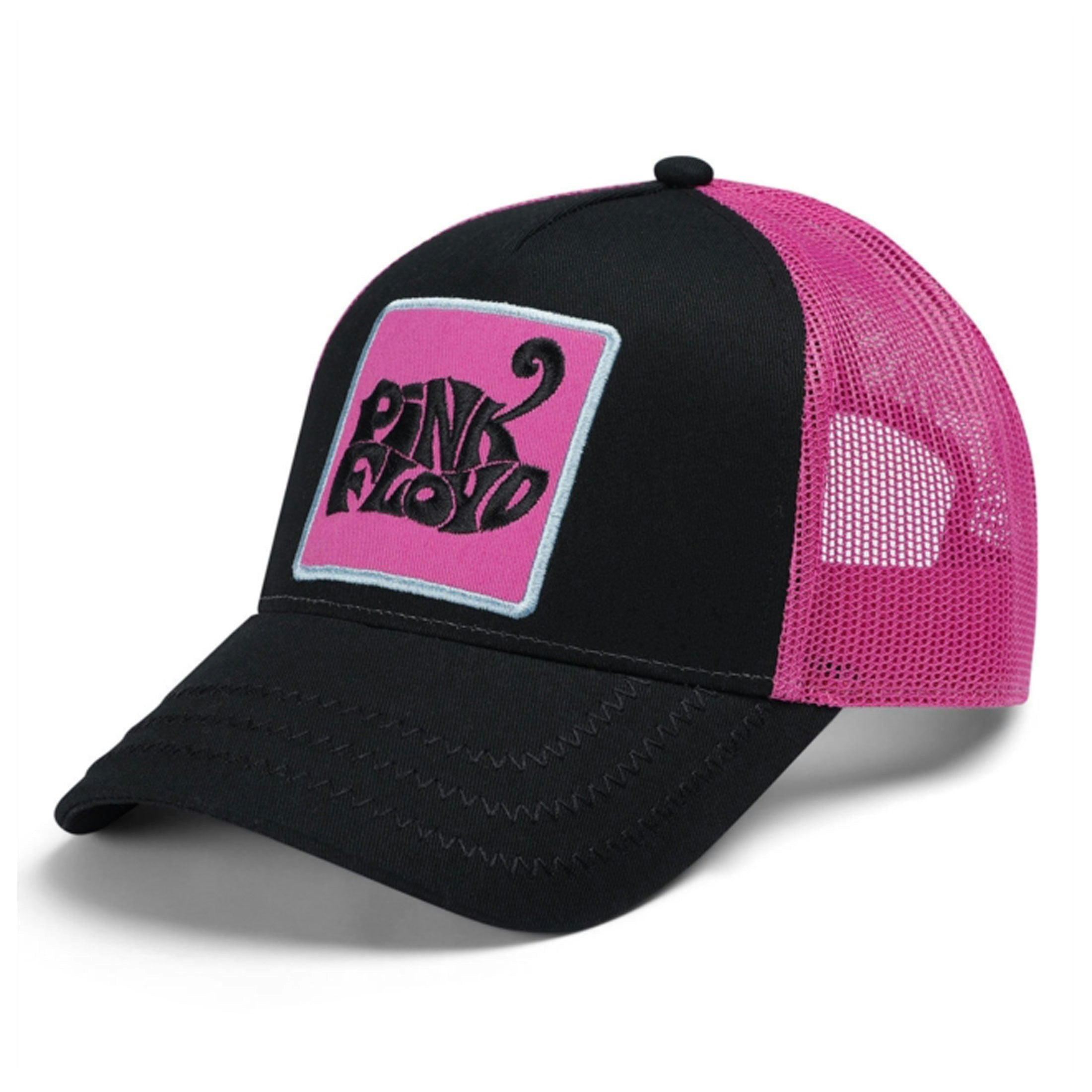 Paradiso Clothing Pink Floyd Band Logo Trucker Baseball Cap