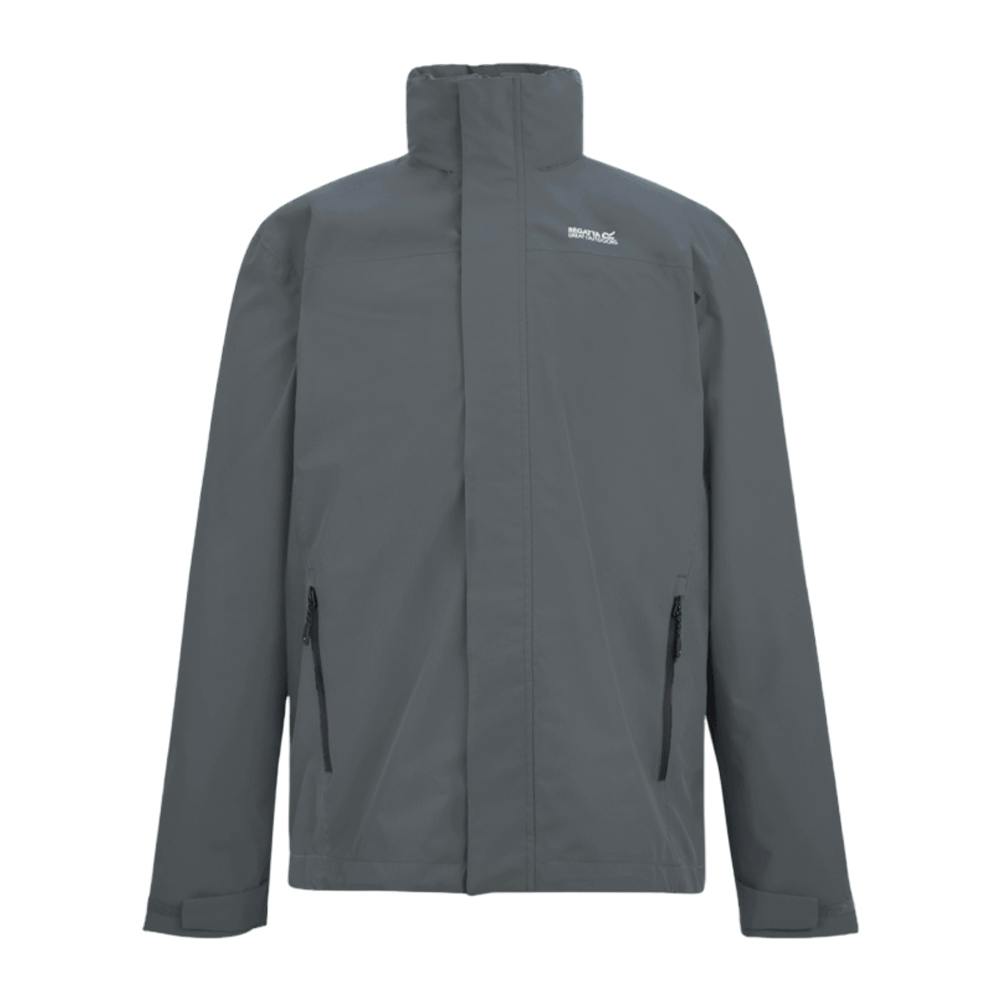 Regatta Men's Dark Matt Ii Waterproof Jacket - Storm - L - Storm - 100% Recycled Polyester