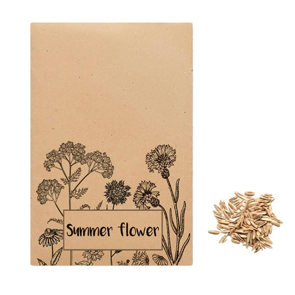 Rackhams Beige Seedlope Mixed Flower Seeds - One Size