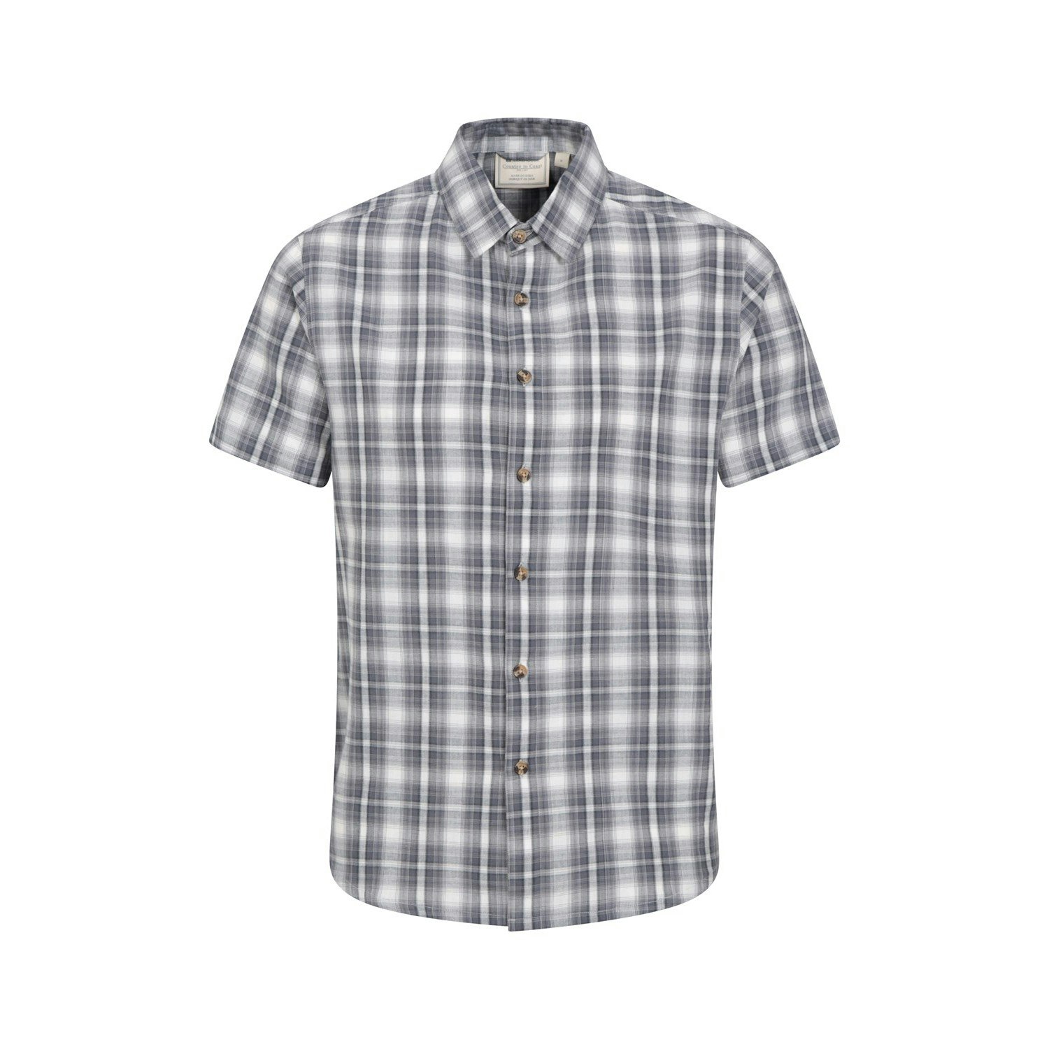 Mountain Warehouse Men's Grey Weekender Shirt - Xxs