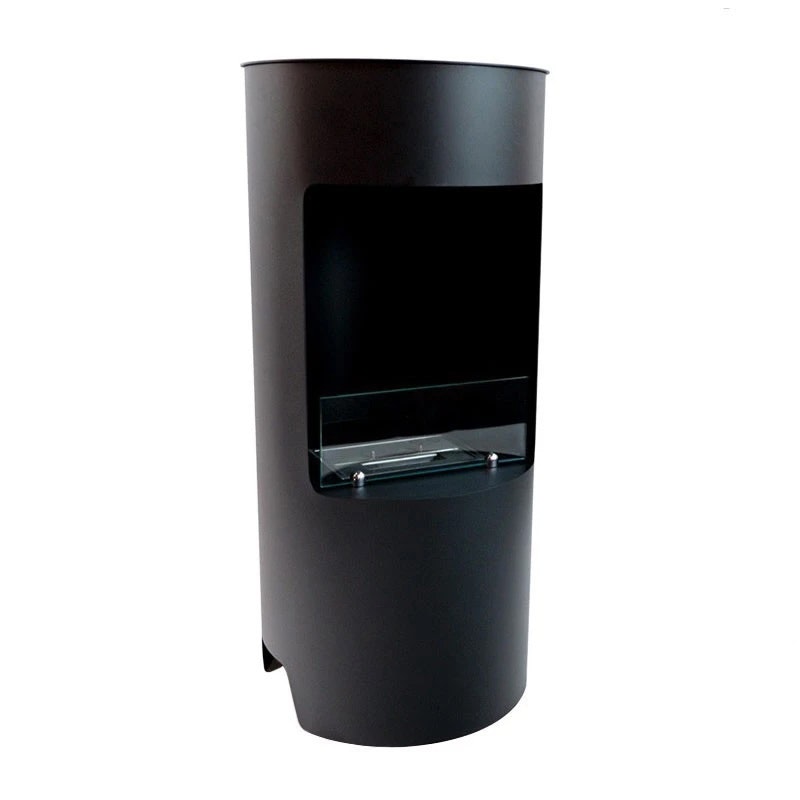 Scandi-Flames White Montgomery - Open Bioethanol Wood-Stove