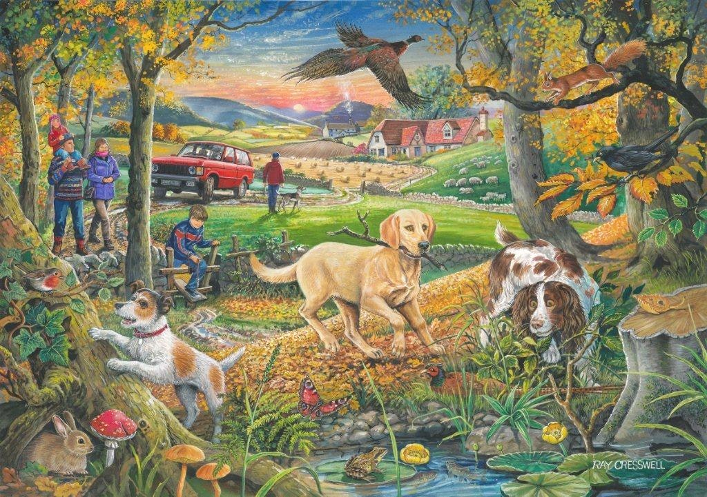 The House Of Puzzles Catch Me If You Can - Big 500 Piece Jigsaw Puzzle