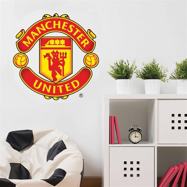 Rackhams Red Crest Wall Sticker, Posters & Wall Stickers, Sports, Gift - Posters & Wall Stickers