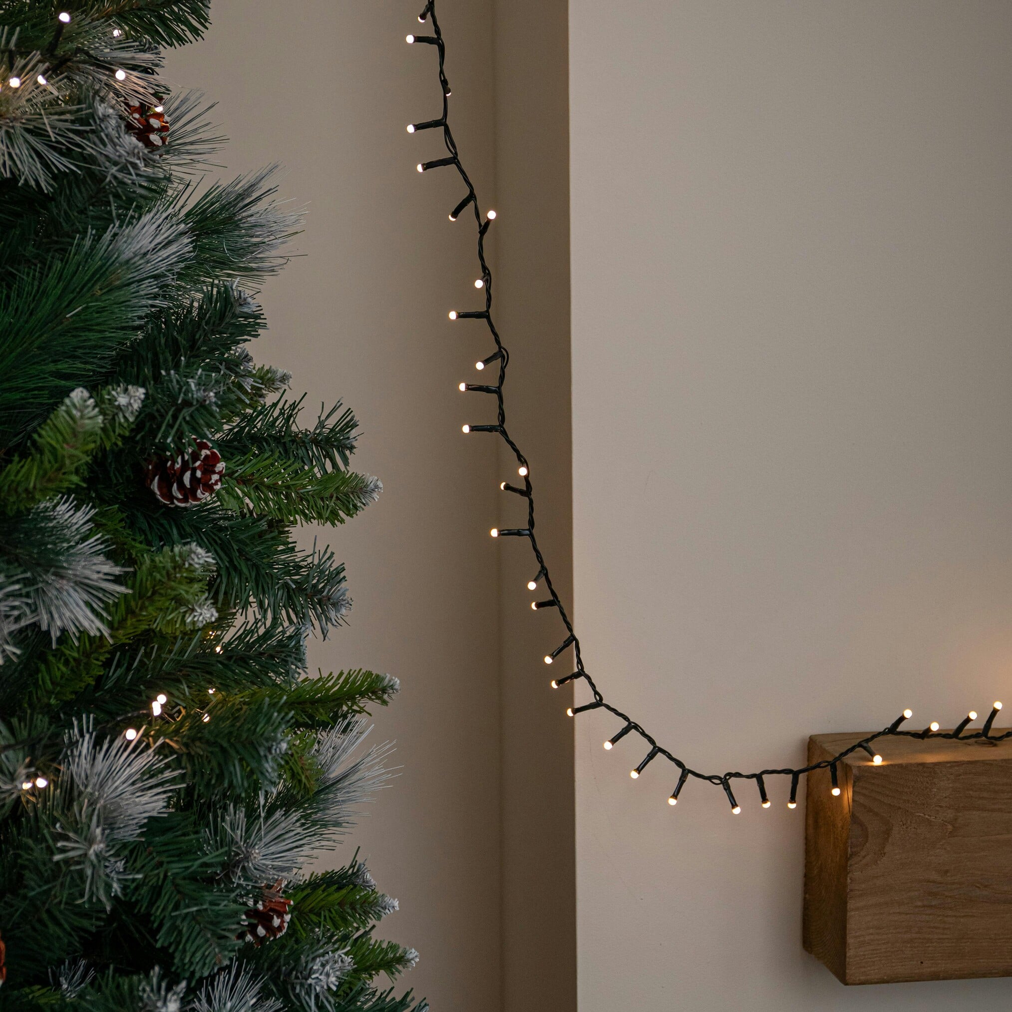 Rackhams White 9M 360 Led Berrybrights Christmas String Lights In Warm