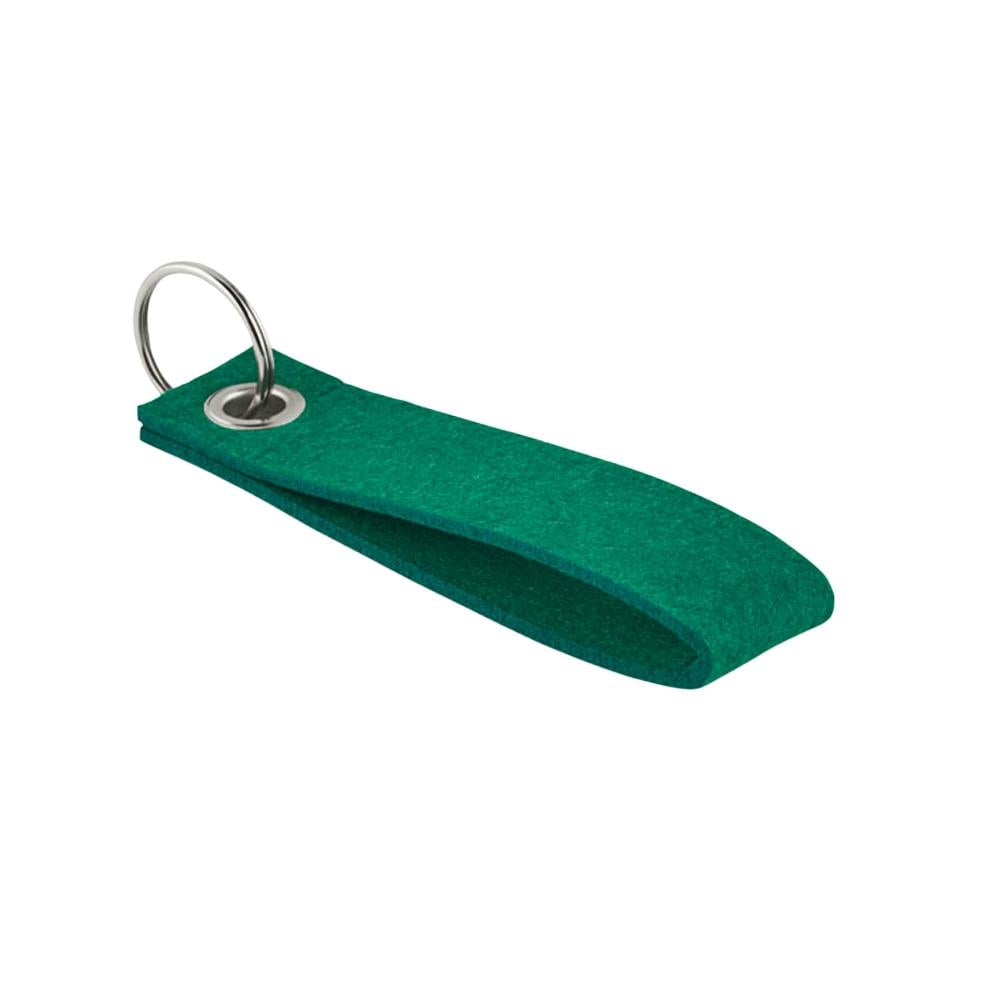 Midocean Green Suora Rpet Felt Keyring - One Size
