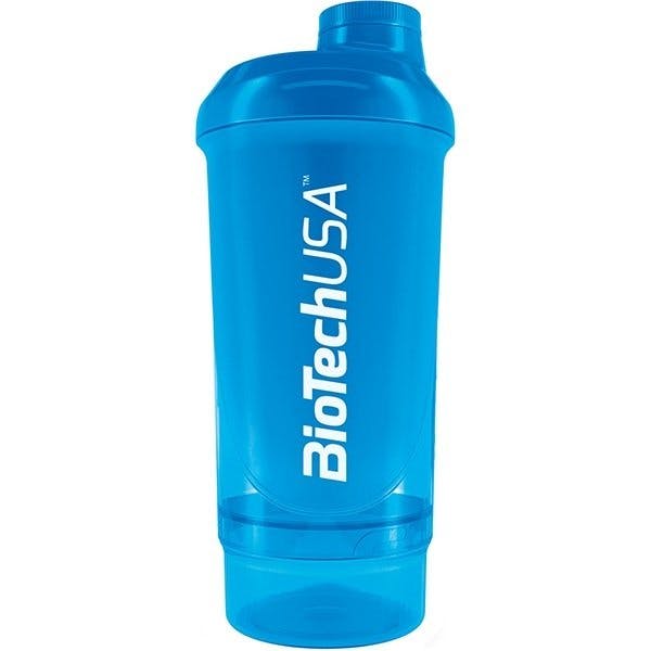 Biotechusa Blue Wave+ Shaker, - 500 Ml. (+ 150 Ml.)