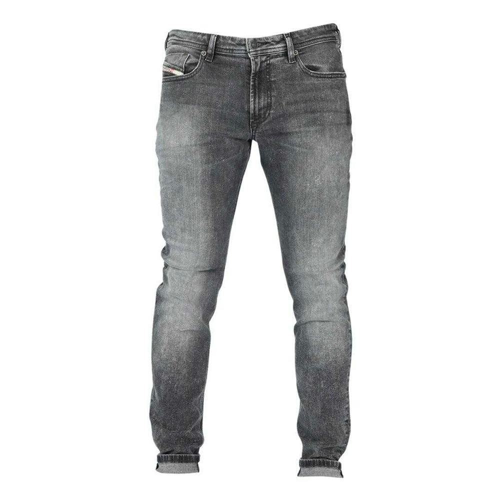 Diesel Men's Grey 1979 Sleeker Faded Jeans - 28S - 98% Cotton/2% Elastane