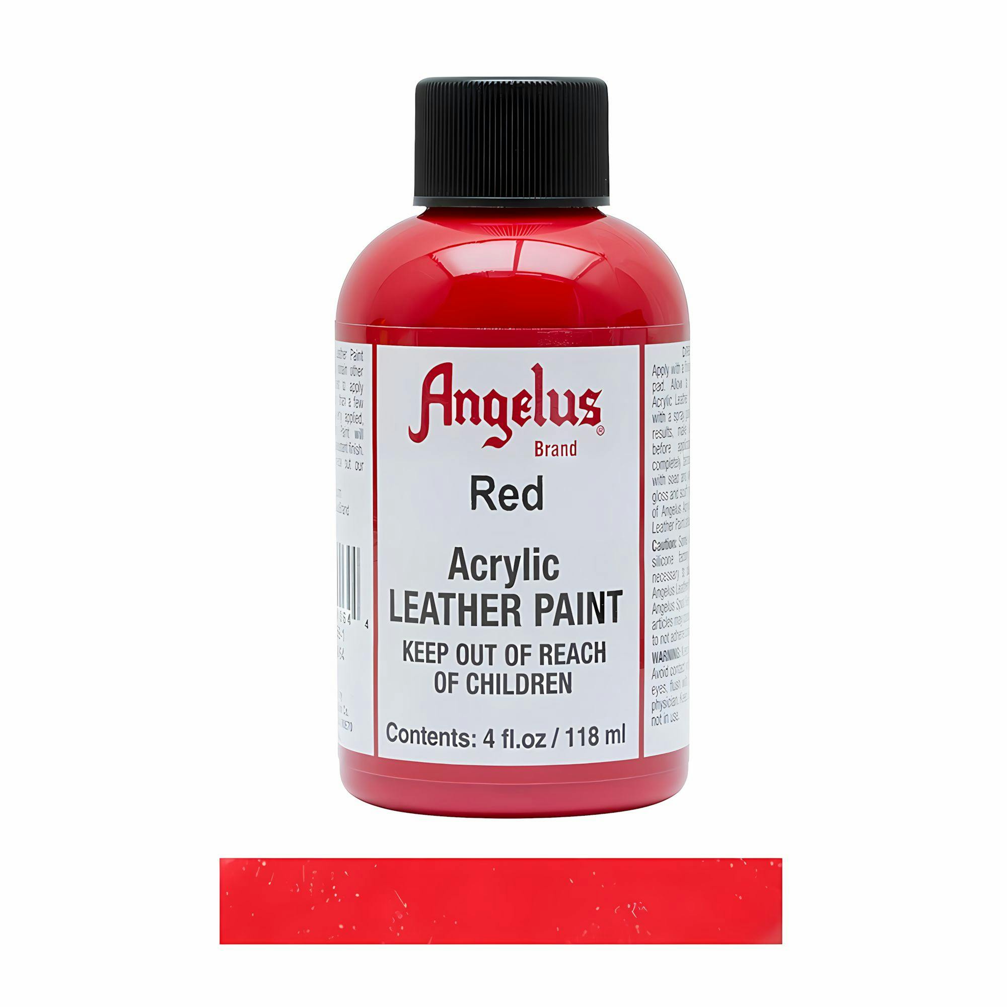 Rackhams Red Leather Paint For Sneaker Customs And Shoes 4Oz