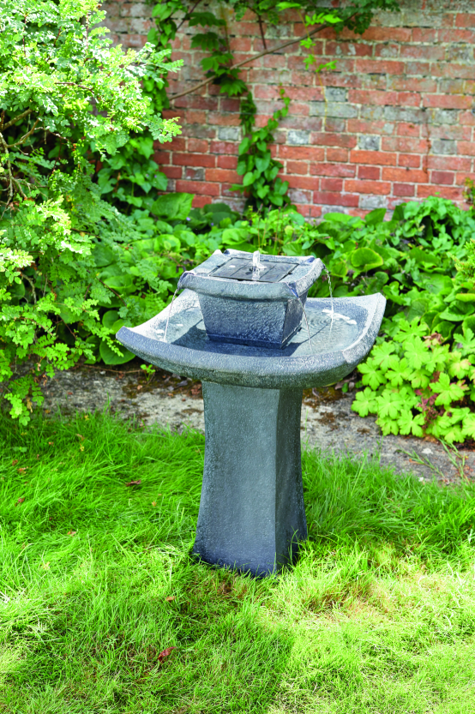 Tranquillity Water Features Pagoda Traditional Solar Water Feature - Solar Small