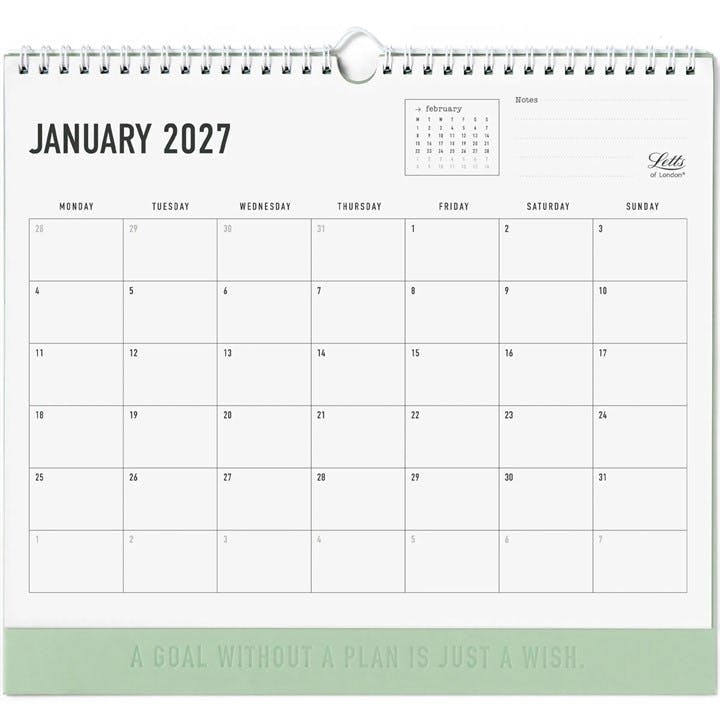 Conscious Sage Calendar 2027, Wall Calendars, Month To View, Basics, Gift - Image 4