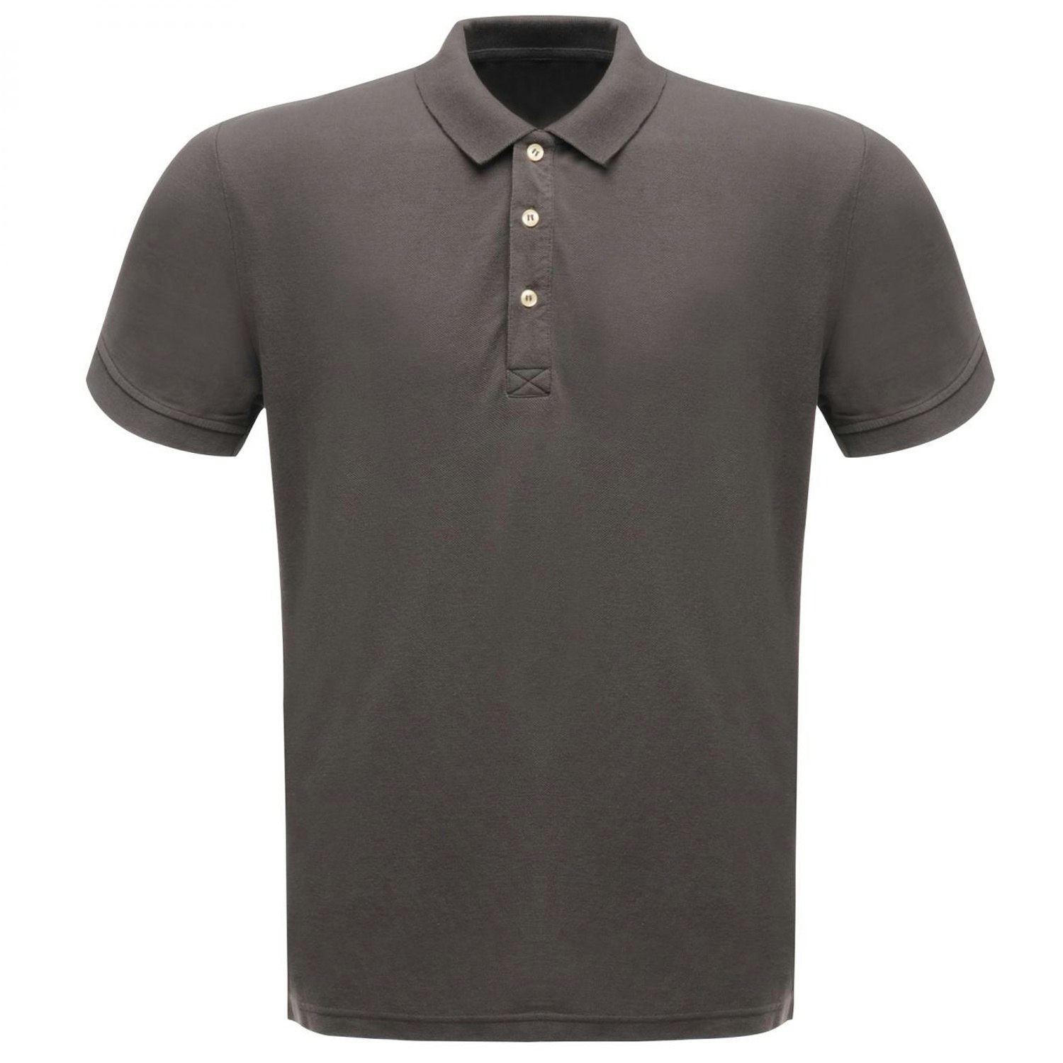 Regatta Men's Grey Professional Classic 65/35 Short Sleeve Polo Shirt - Seal - Seal - Xxl