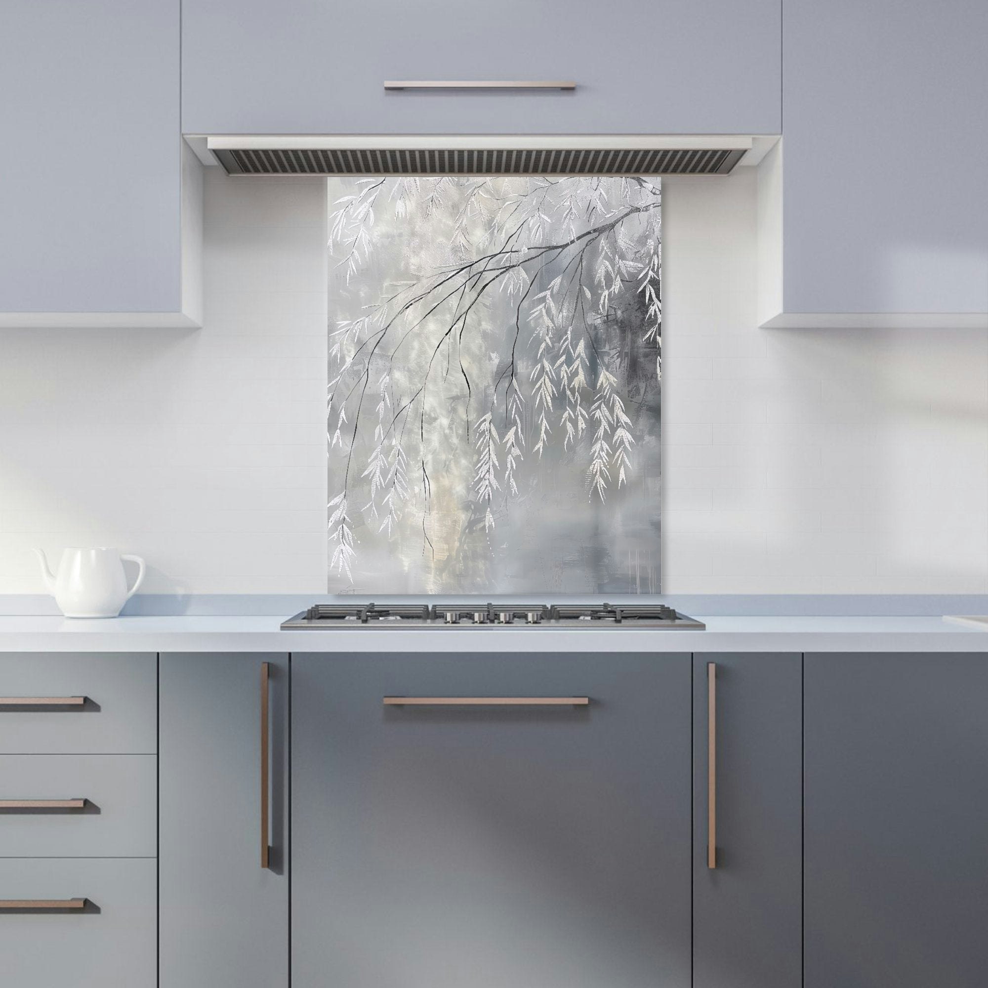 Warren Reed - Designer Wintery Tree Kitchen Splashback - W600mm X H750mm
