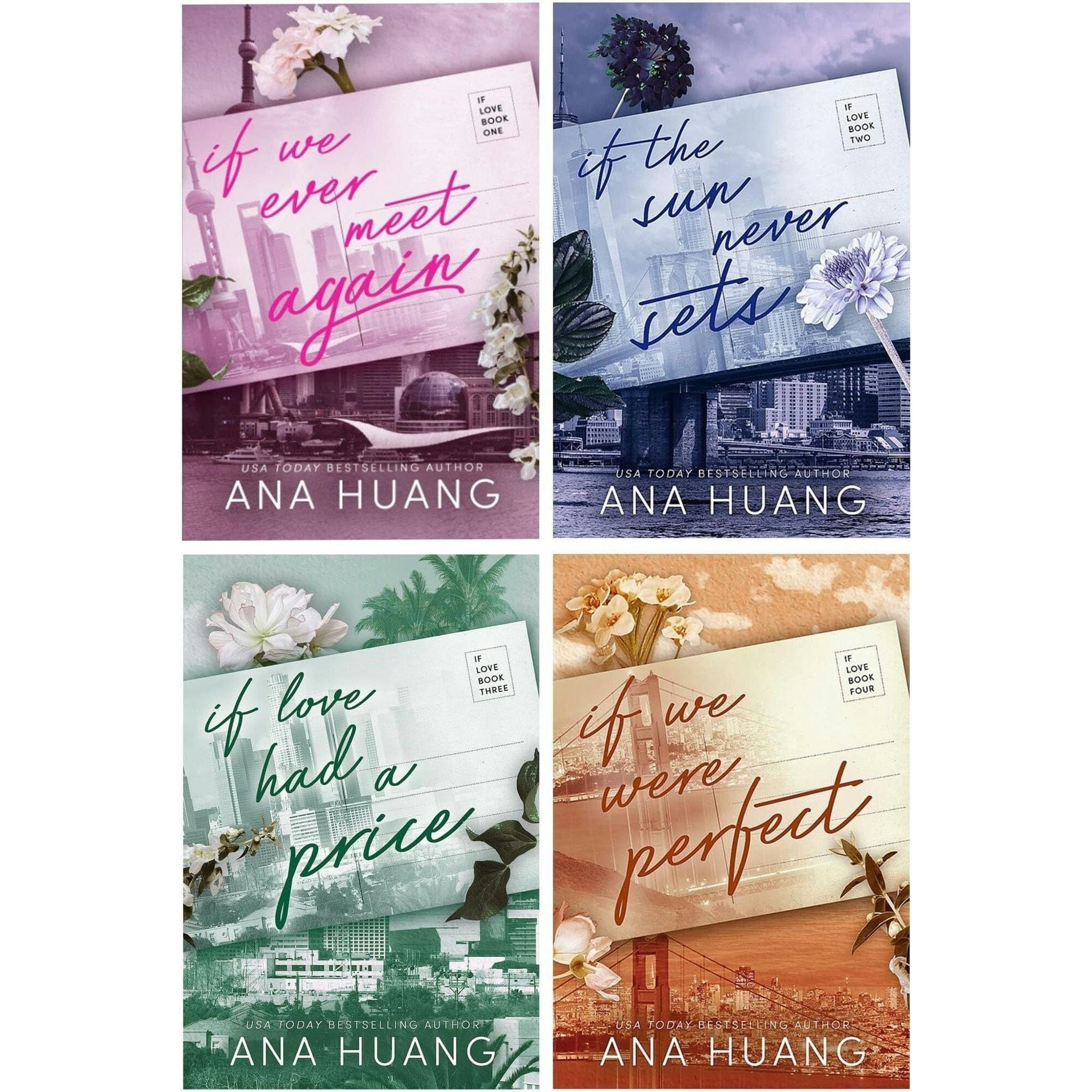 If Love Series 4 Books Collection Set by Ana Huang If We Ever Meet Again, Sun - Image 6