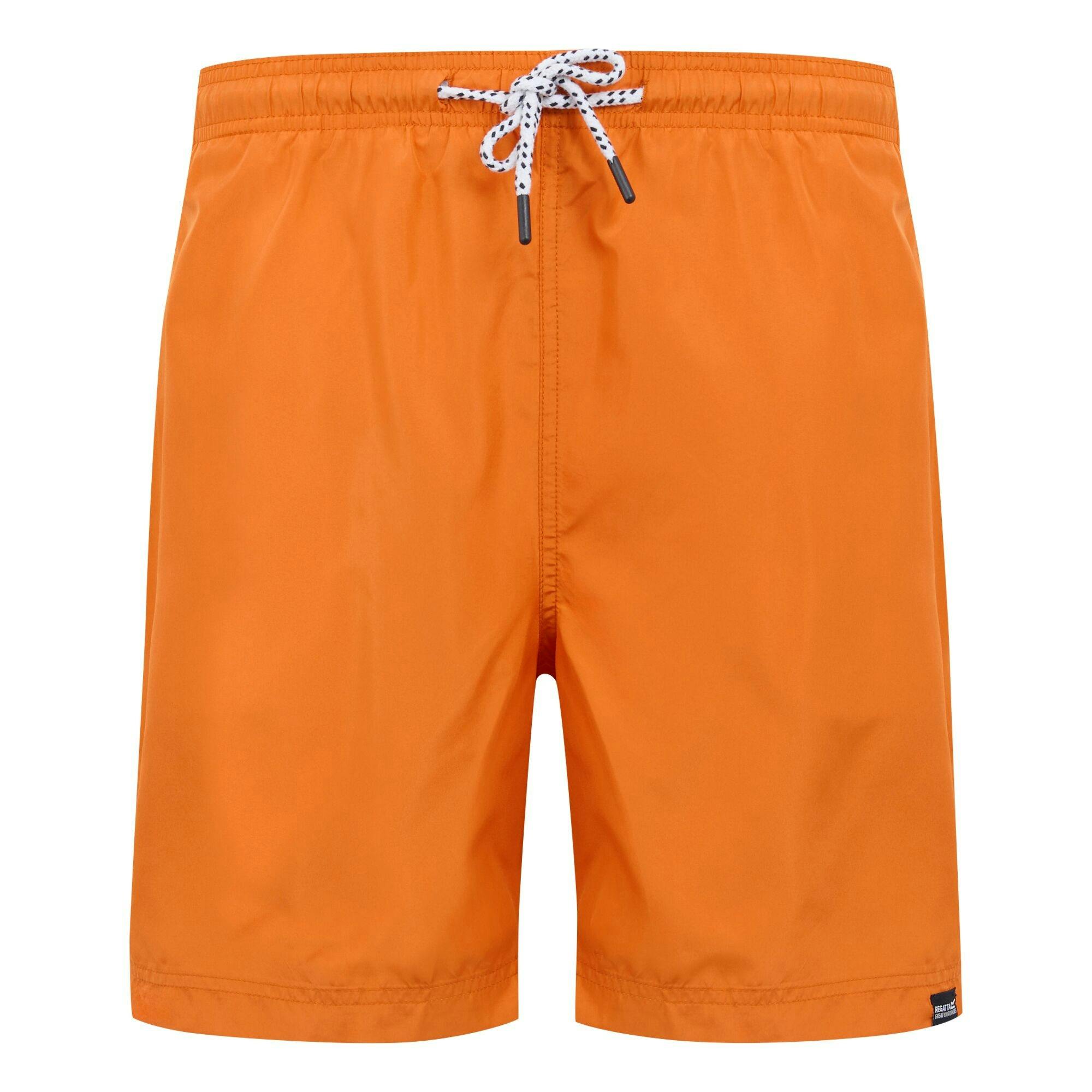Regatta Men's Mackleyna Swim Shorts - Fox - 3XL - Fox - 100% Polyester