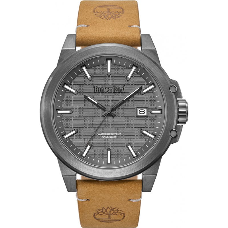 Timberland Men's Brown Mohegan Watch Tdwgb0083003 - One Size - Leather