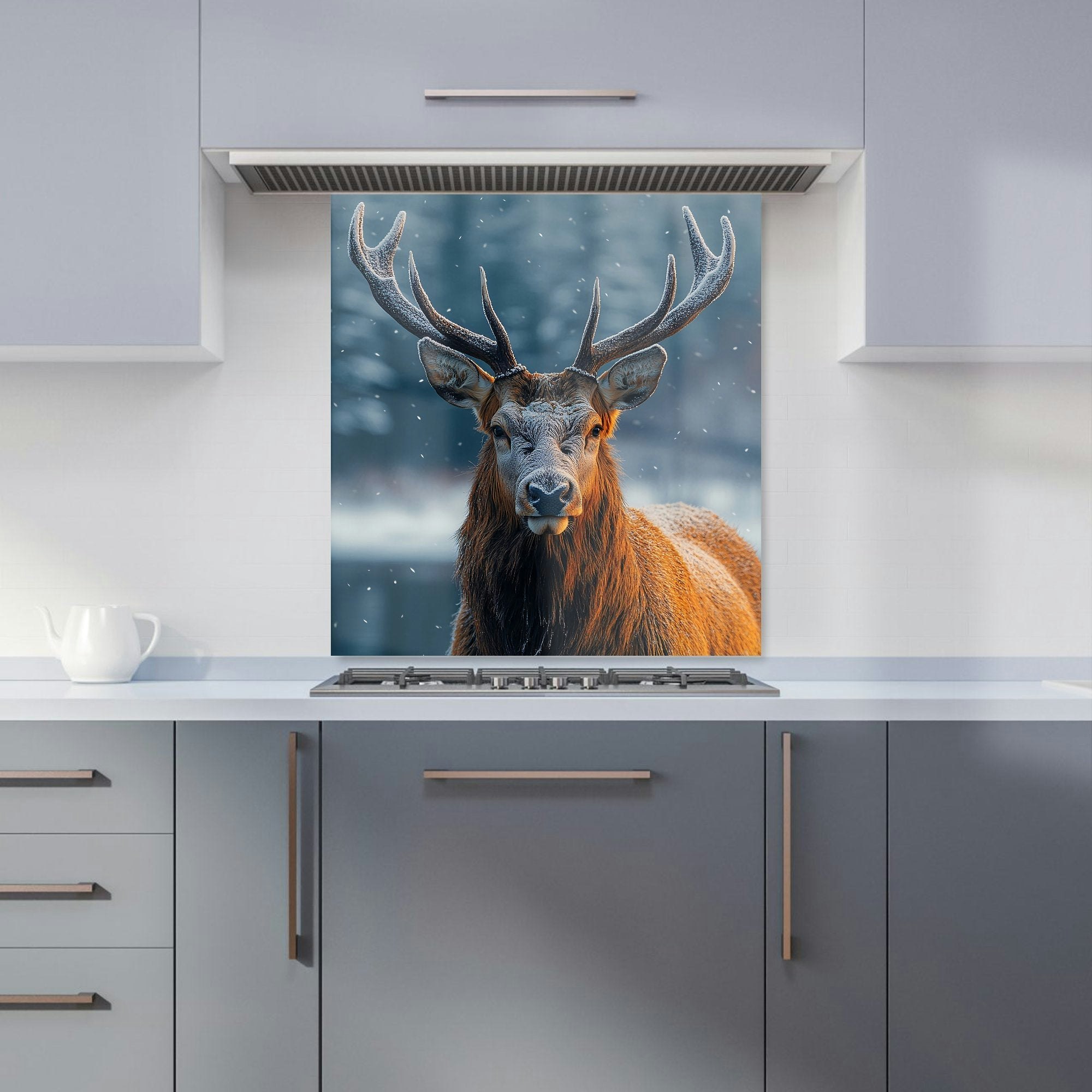 Rackhams Deer Kitchen Splashback - W700mm X H750mm