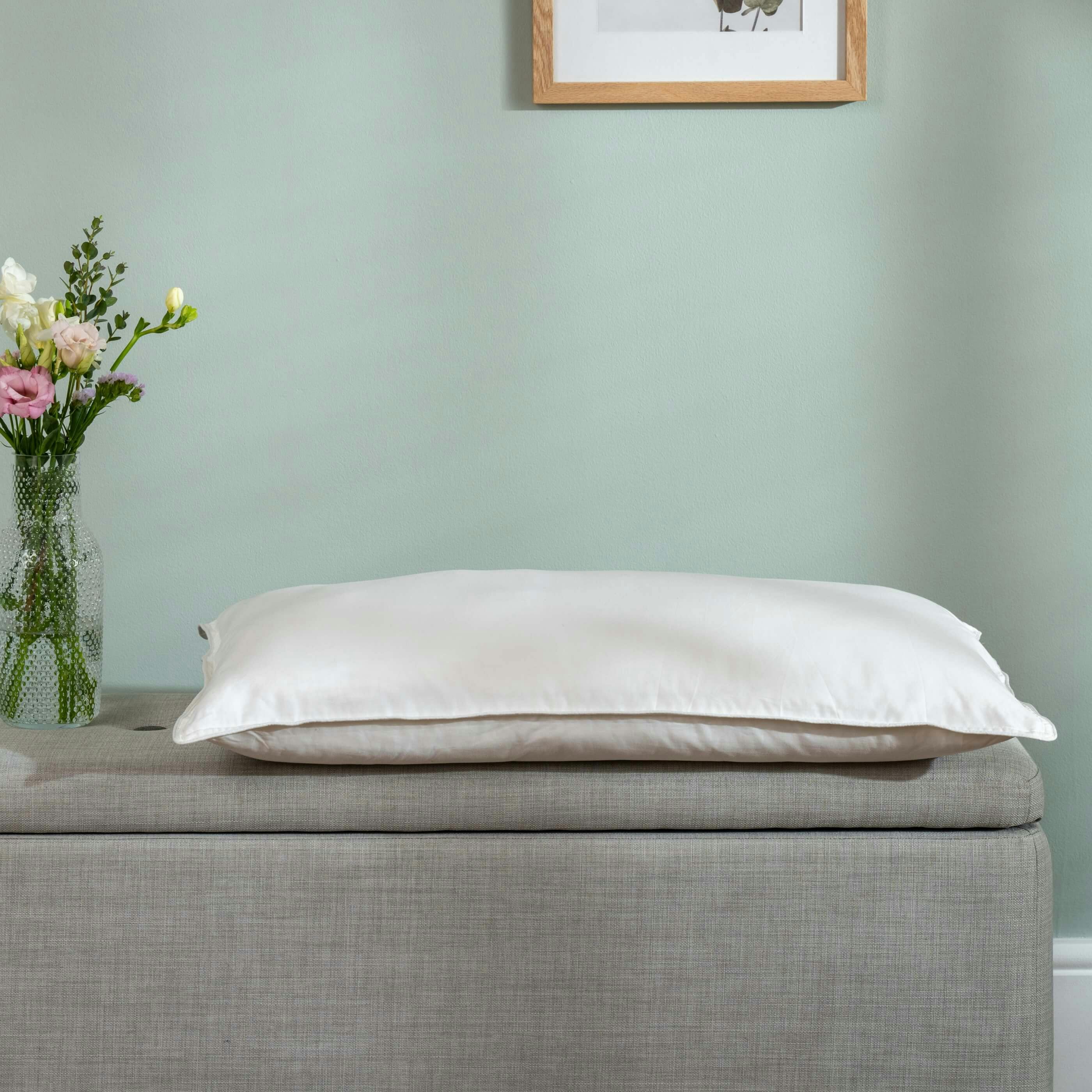 Soak&Sleep Silk Pillows - Medium/Firm - Standard - Single