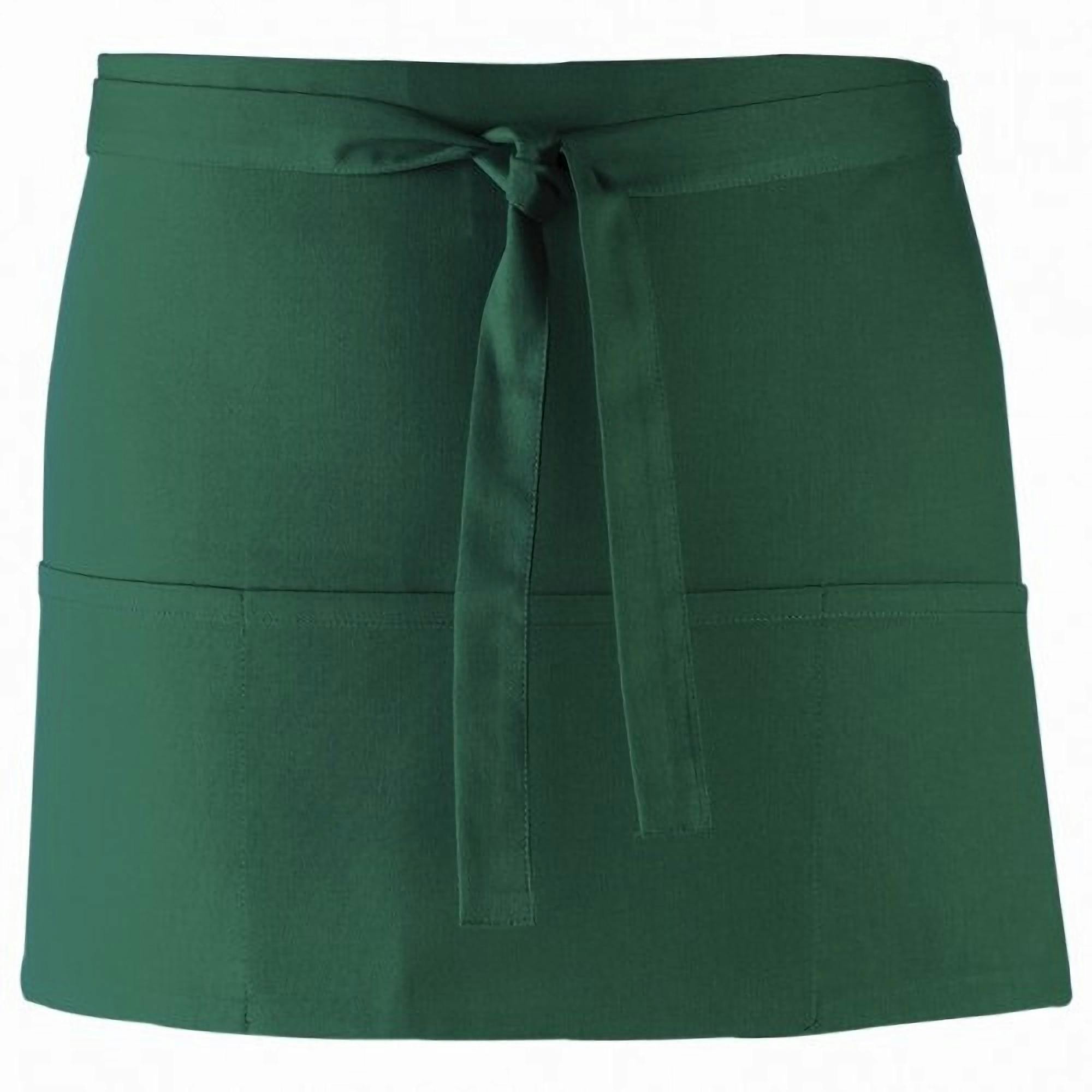 Premier (One Size, Bottle) Ladies/Womens Colours 3 Pocket Apron / Workwear (Pack Of 2) - Image 2