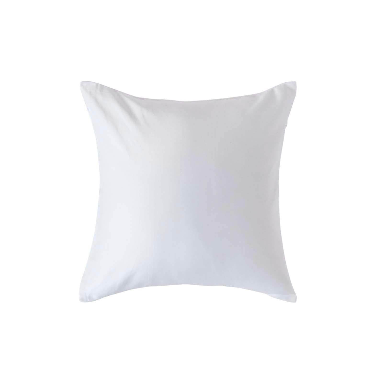B&Q - White Organic Cotton Continental Pillowcase 400 Tc40 X 40 Cm - Image 4