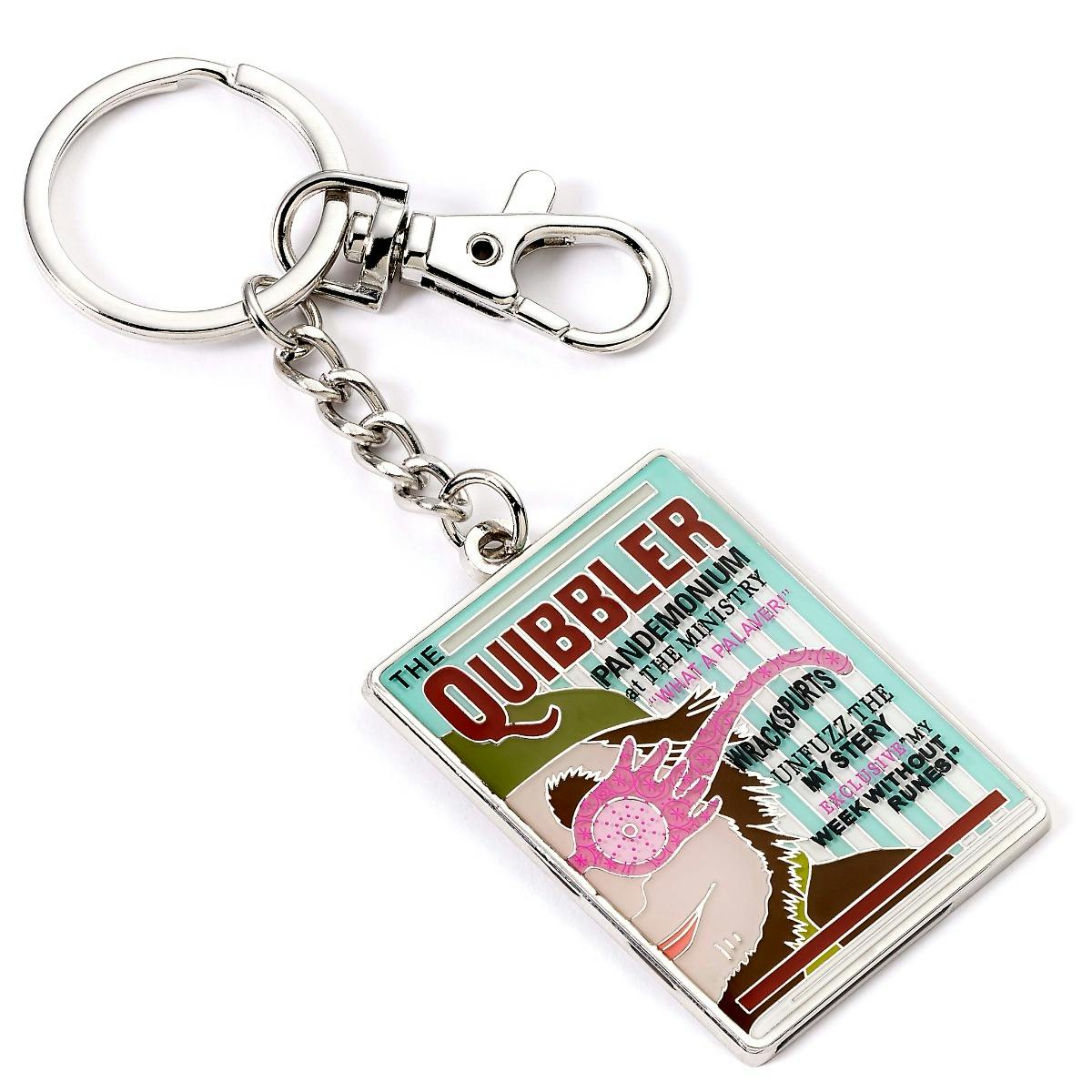 The Carat Shop Silver Harry Potter Quibbler Keyring