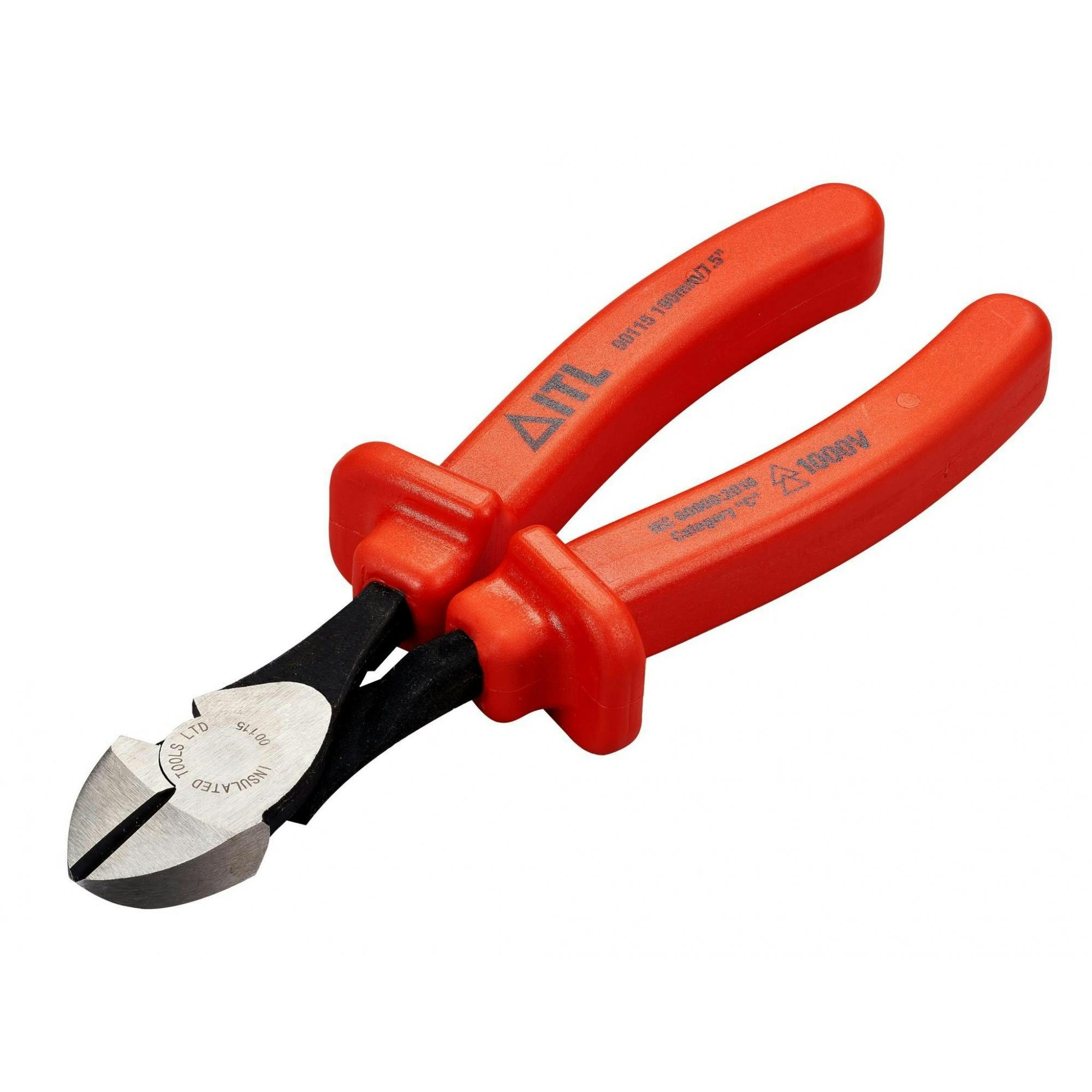 Itl Insulated Insulated High Leverage Diagonal Cutters 190Mm (7.5In) - Multi Colour
