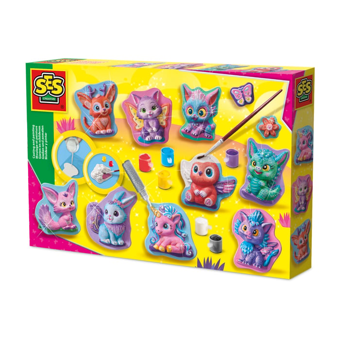 Ses Creative Silver Casting And Painting - Cute Fantasy Figures