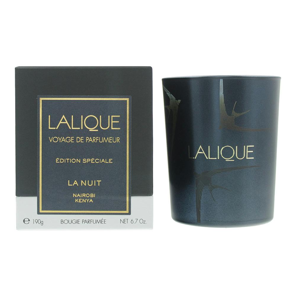 Lalique Light Luxury Scented Candle 190G Collection With Exquisite Fragrance Editions-La Nuit Nairobi - Image 7