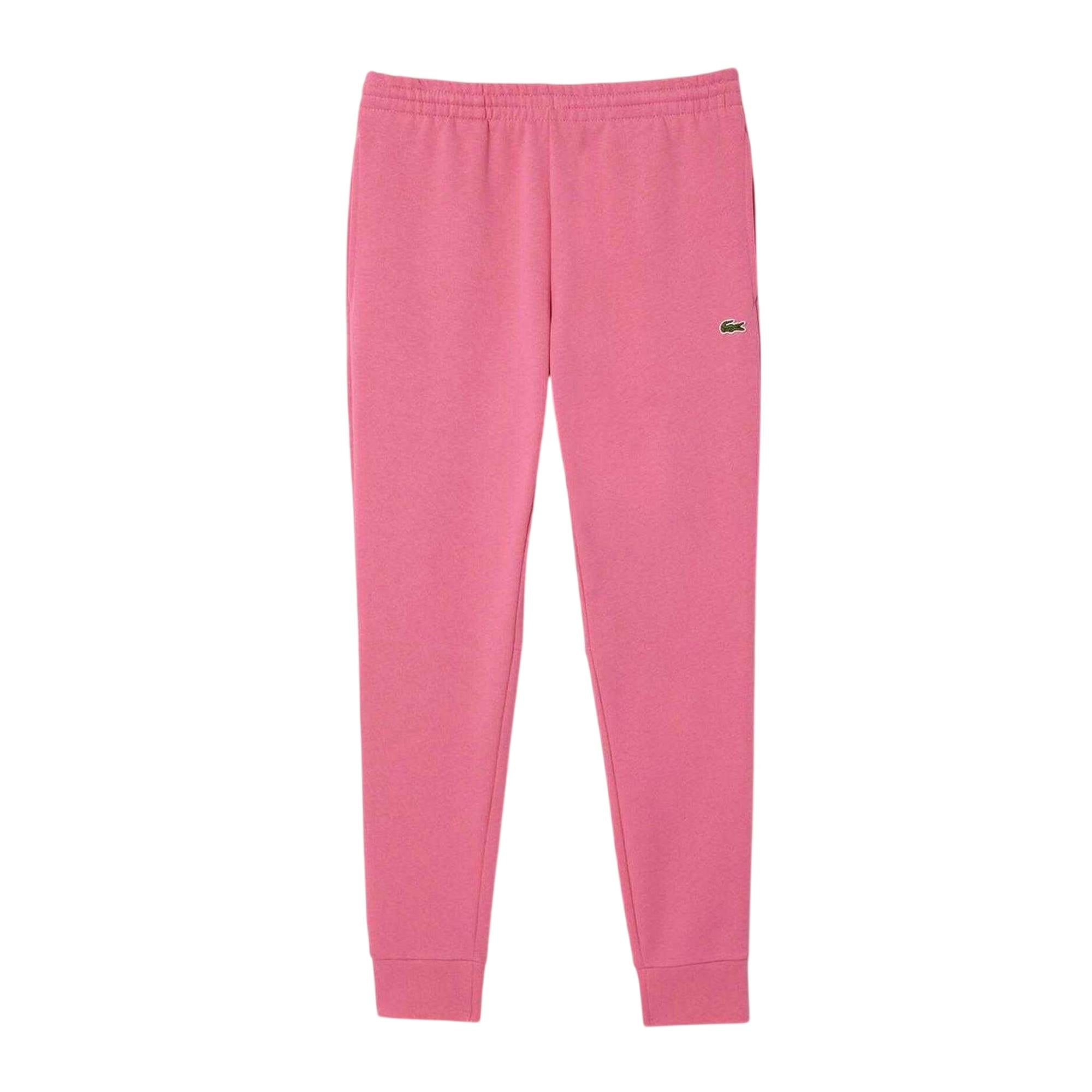 Lacoste Men's Pink Organic Cotton Joggers - Xs R - 84% Cotton/16% Polyester