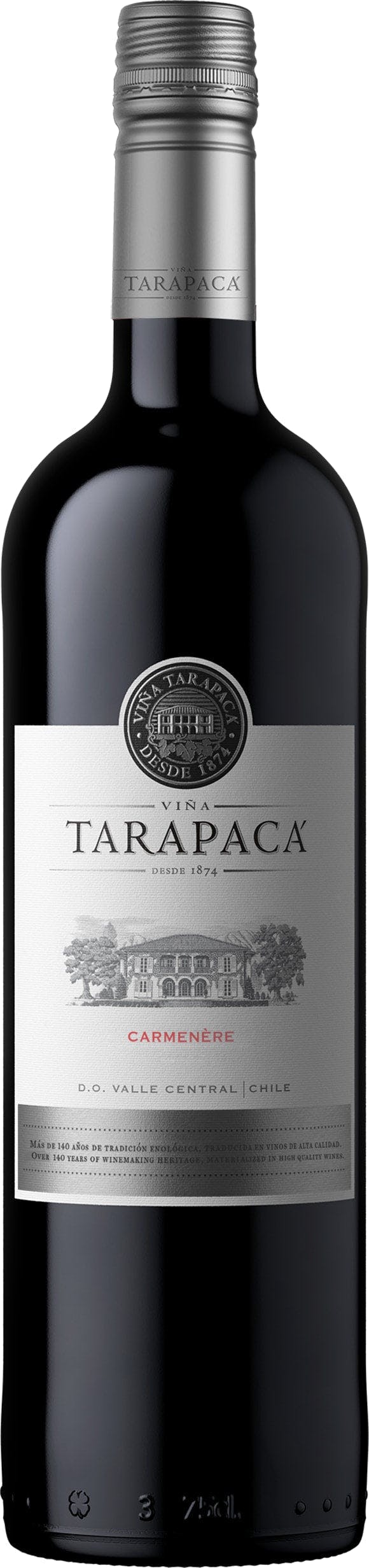 Various Wine Red/Dark/Purple Tarapaca Varietal Carmenere 2024 75Cl - Pack Of 6