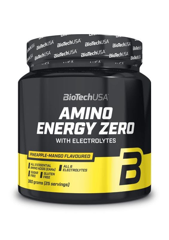 Biotechusa Amino Energy Zero With Electrolytes, Lime - 360 Grams - Image 4