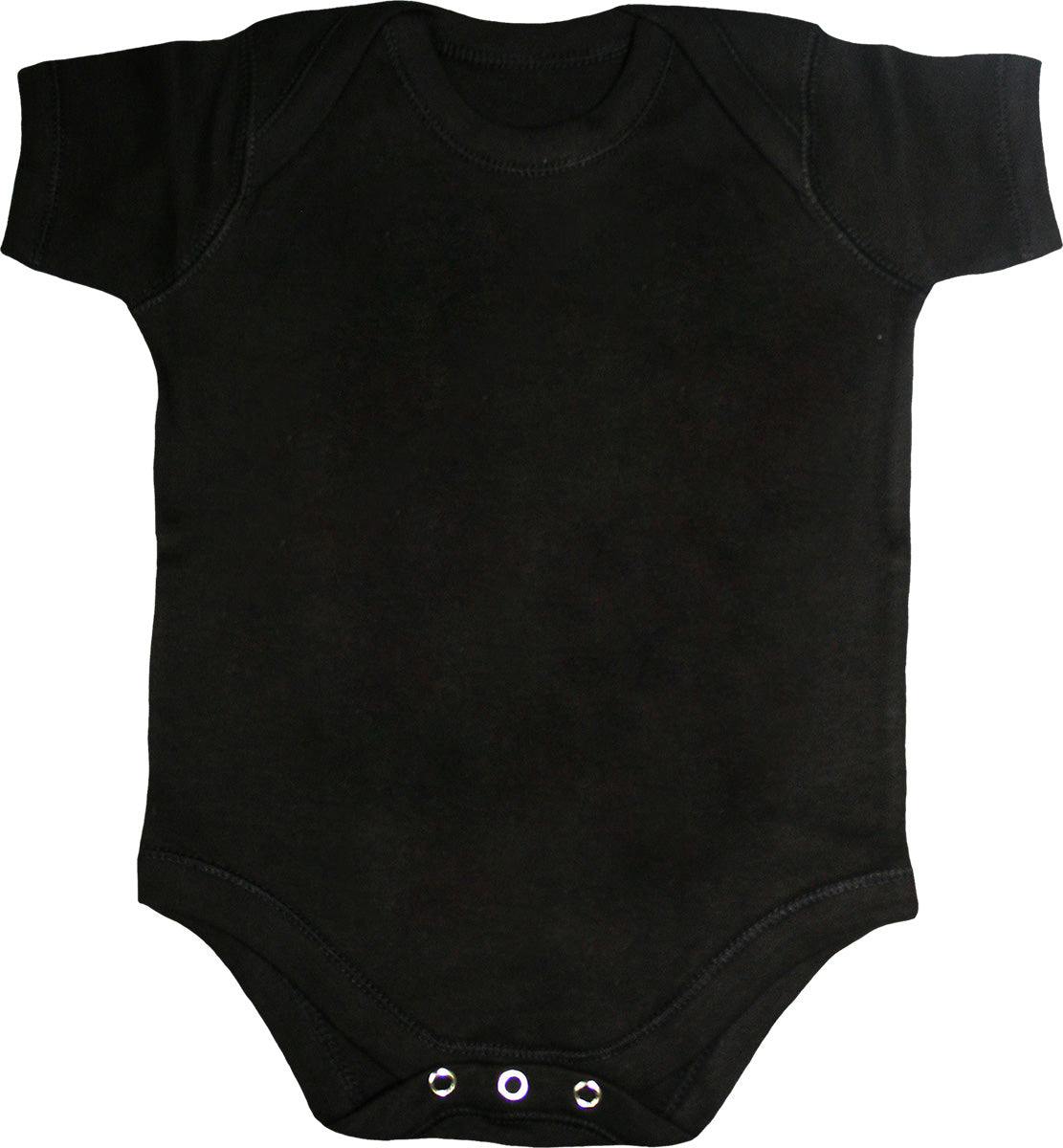 Spiral Direct Black Urban Fashion - Baby Sleepsuit - S - Spi - Spi