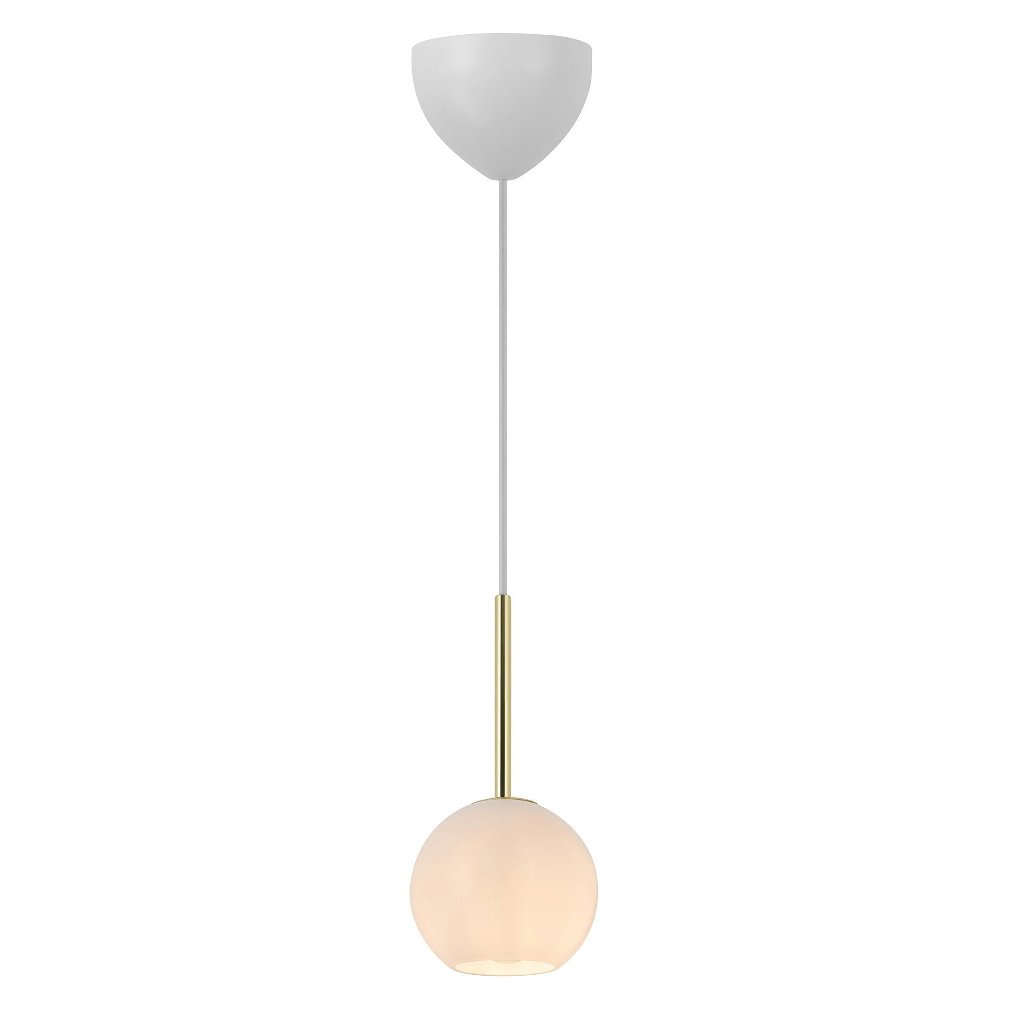 Rackhams Gold Franca 13 | Ceiling Pendant | Brass - Glass - 1