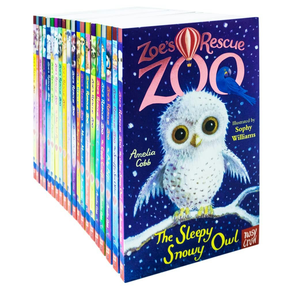 Harpercollins Zoe's Rescue Zoo Collection 20 Book Collection By Amelia Cobb