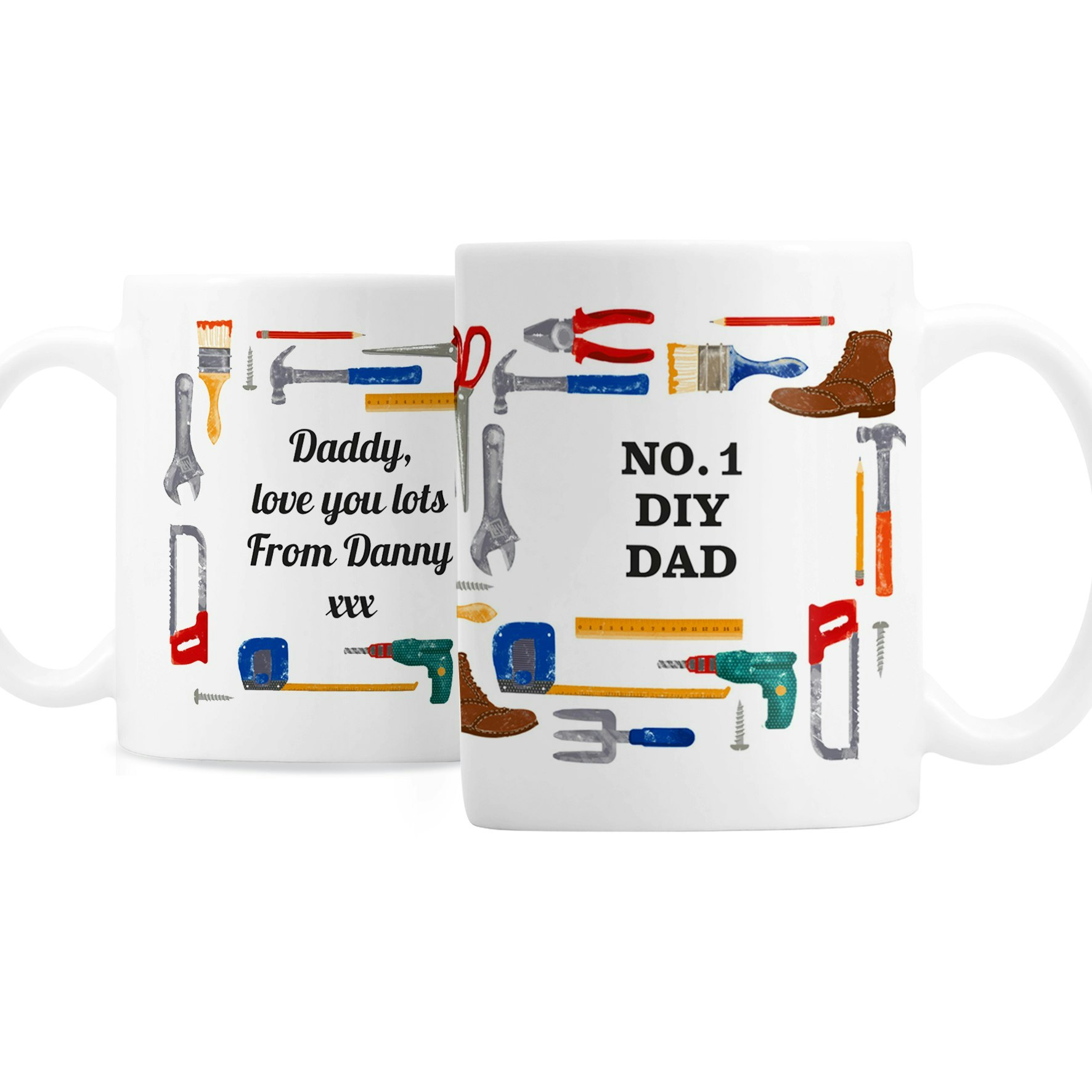 Rackhams Personalised Diy Man Mug