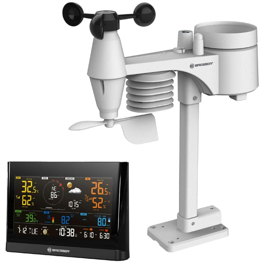 Bresser Light Professional 7-In-1 Comfort Colour Wi-Fi Weather Station