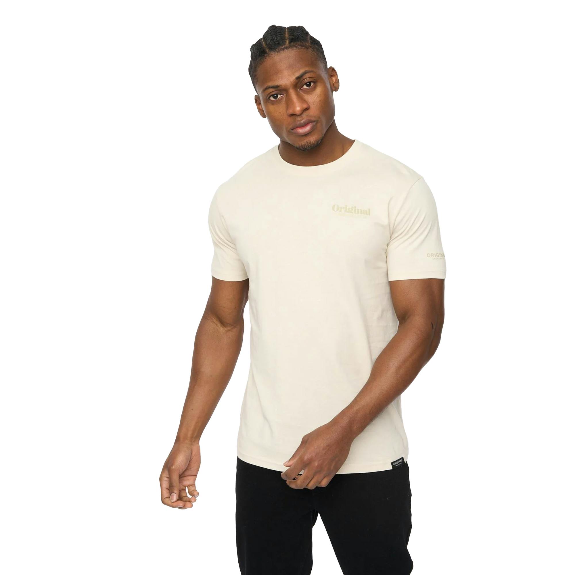 Crosshatch Men's Simtanks T-Shirt - Neutral - Xl - Neutral - 100% Cotton