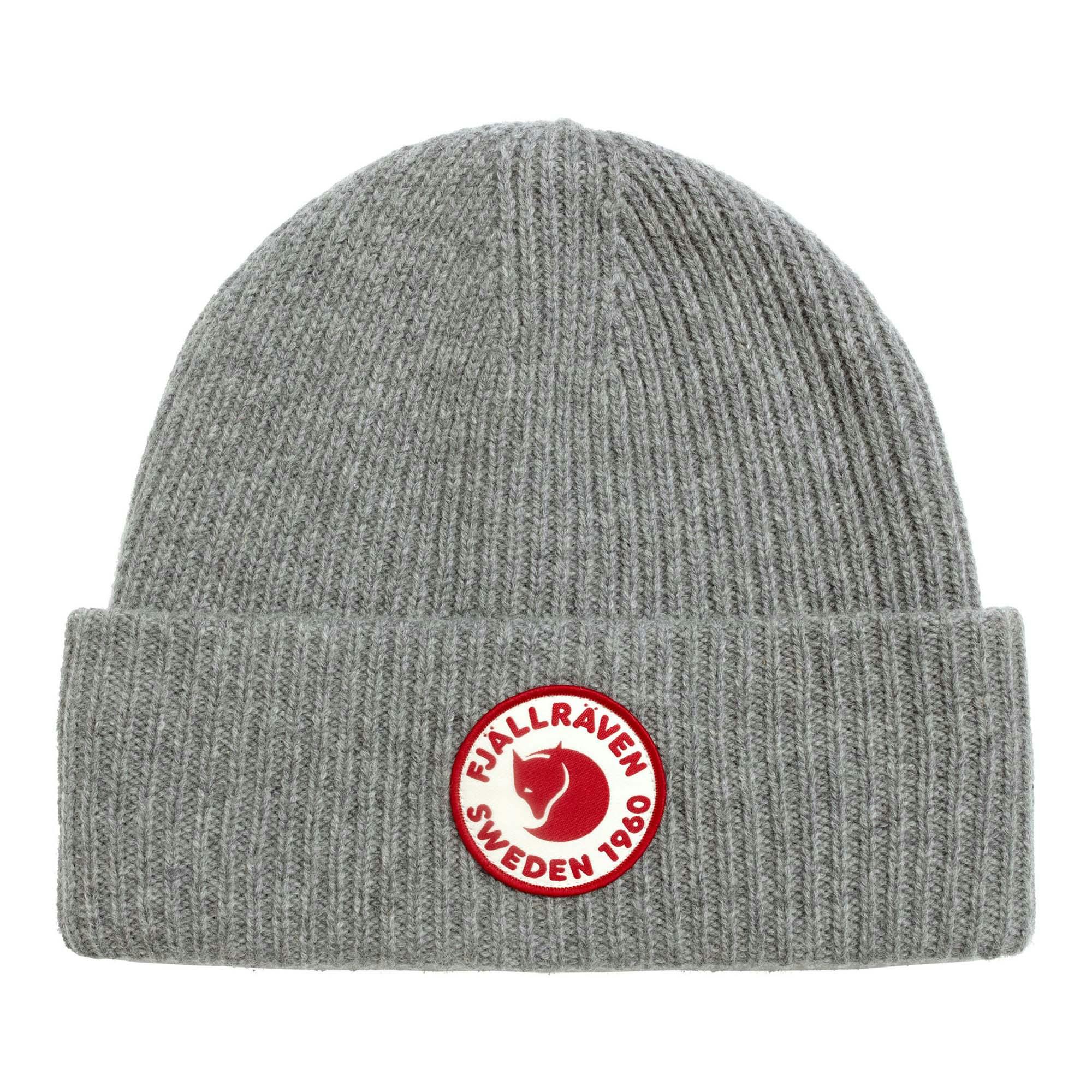 Fjallraven Grey Fjällräven 1960 Logo Beanie