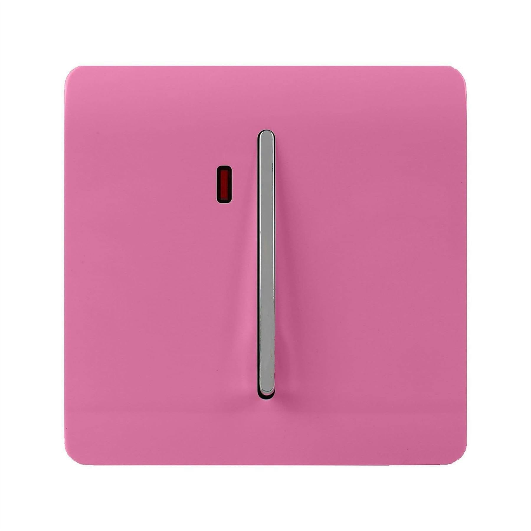 Trendi Artistic Modern Glossy 45 A Tactile Light Switch & Neon Insert Pink 7091051109180 - Image 7