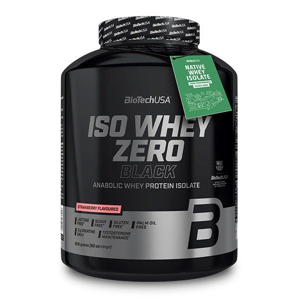 Biotechusa Black Iso Whey Zero Strawberry - 1816G