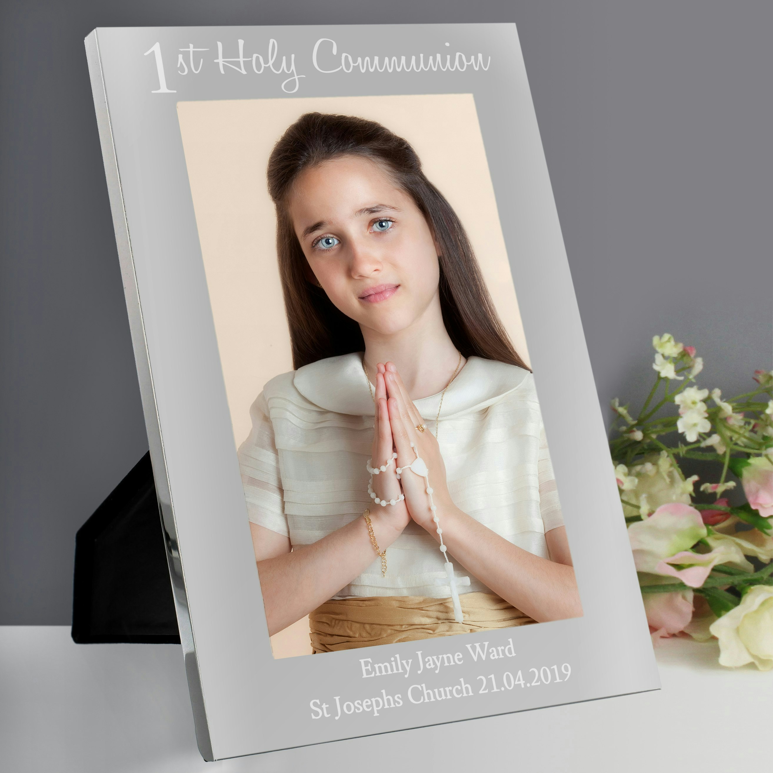 Rackhams Personalised First Holy Communion 5X7 Photo Frame